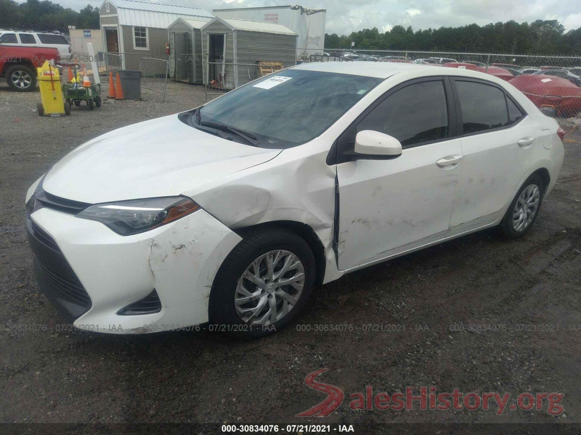 5YFBURHE6KP859166 2019 TOYOTA COROLLA