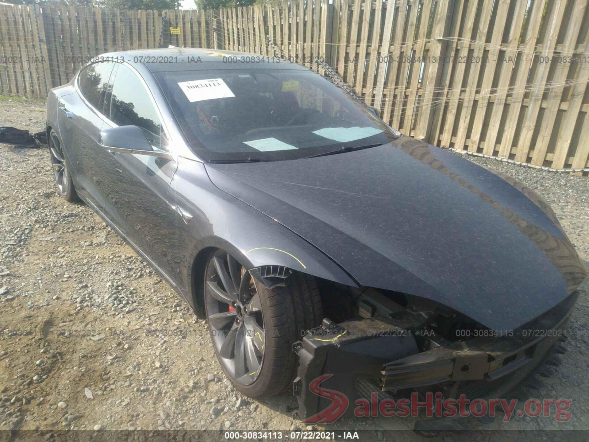 5YJSA1E4XGF170269 2016 TESLA MODEL S