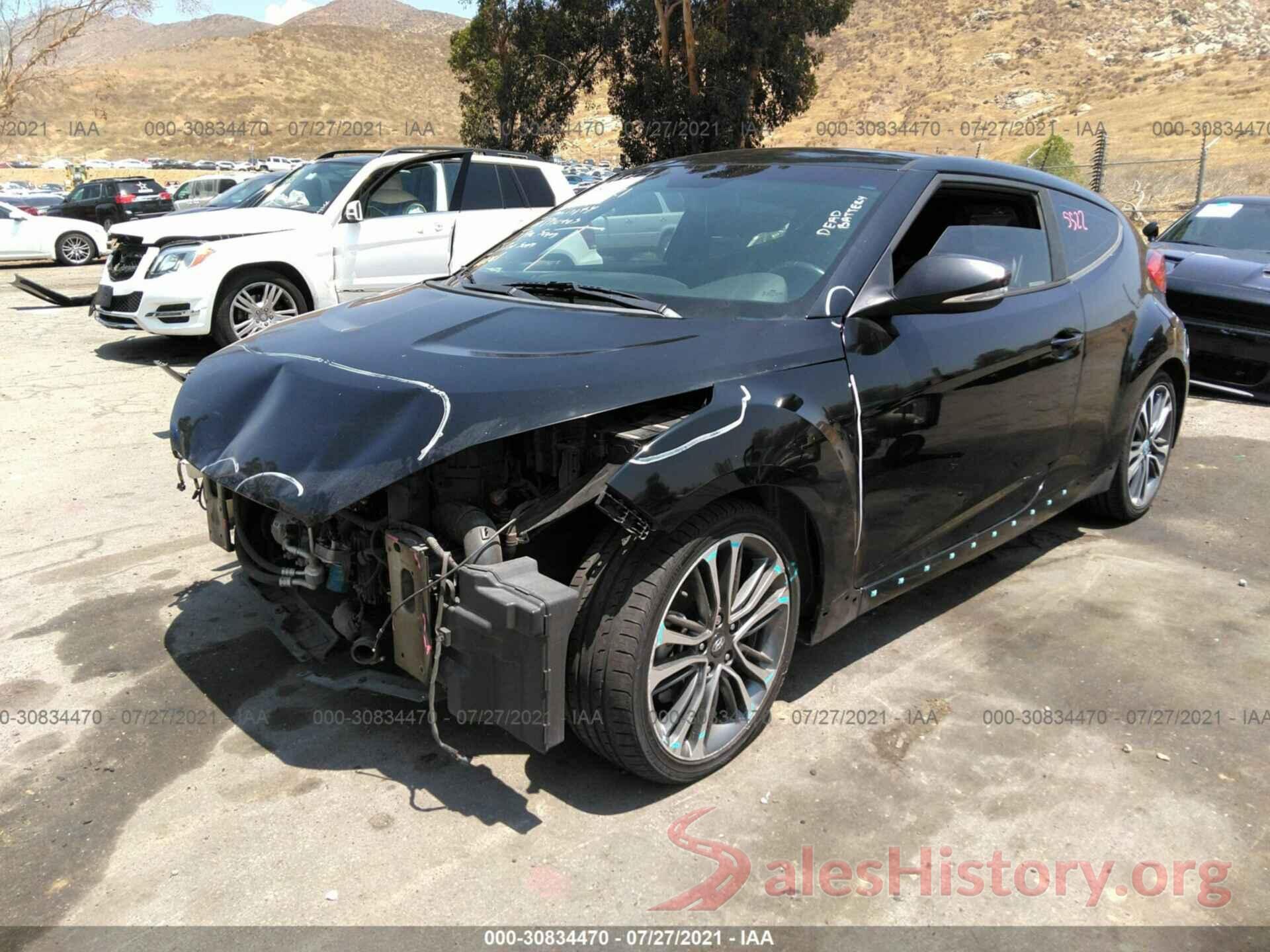 KMHTC6AE9GU295843 2016 HYUNDAI VELOSTER