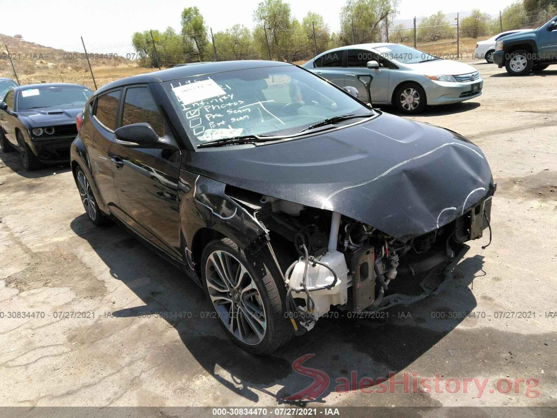 KMHTC6AE9GU295843 2016 HYUNDAI VELOSTER