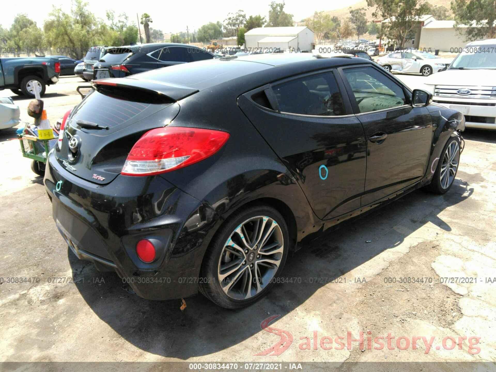 KMHTC6AE9GU295843 2016 HYUNDAI VELOSTER