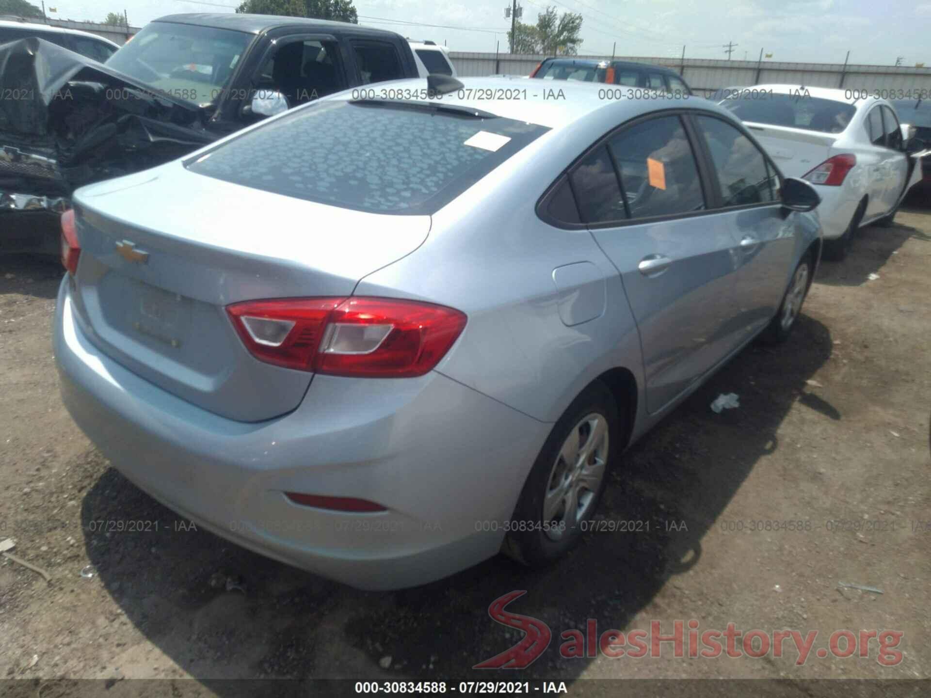 1G1BC5SM4H7166627 2017 CHEVROLET CRUZE