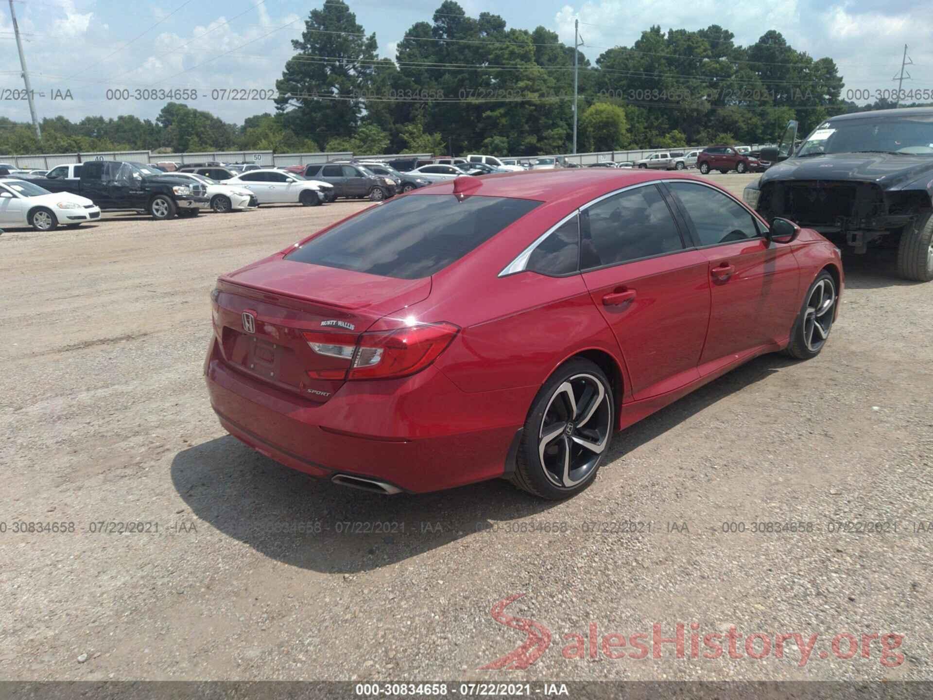 1HGCV1F33KA165349 2019 HONDA ACCORD SEDAN