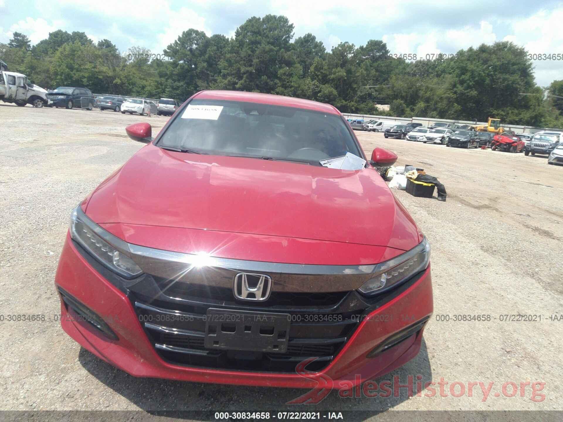 1HGCV1F33KA165349 2019 HONDA ACCORD SEDAN