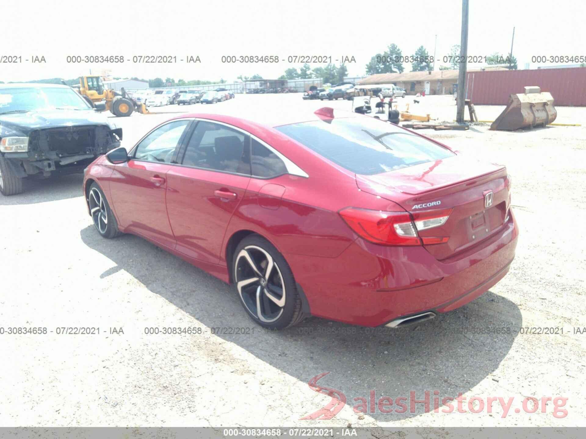 1HGCV1F33KA165349 2019 HONDA ACCORD SEDAN