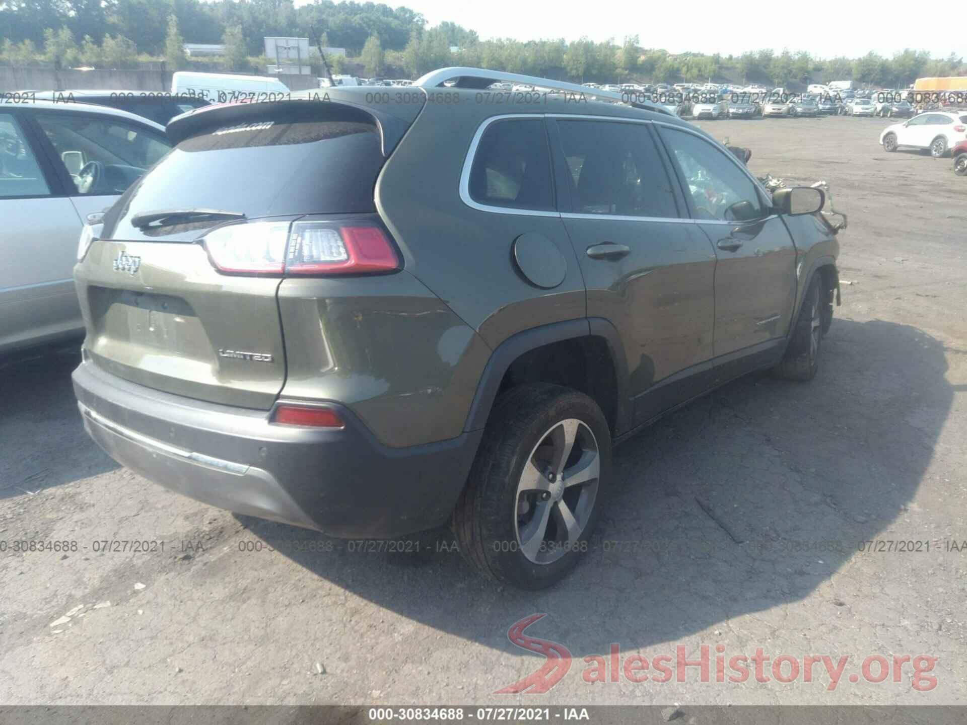 1C4PJLDB3KD411168 2019 JEEP CHEROKEE