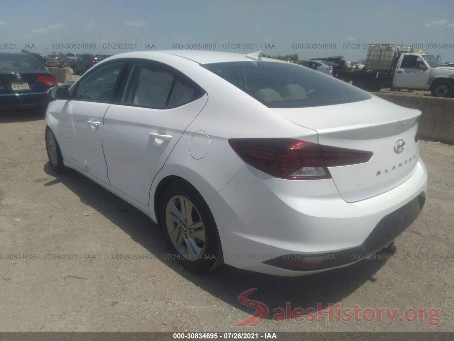 5NPD84LF5KH429545 2019 HYUNDAI ELANTRA