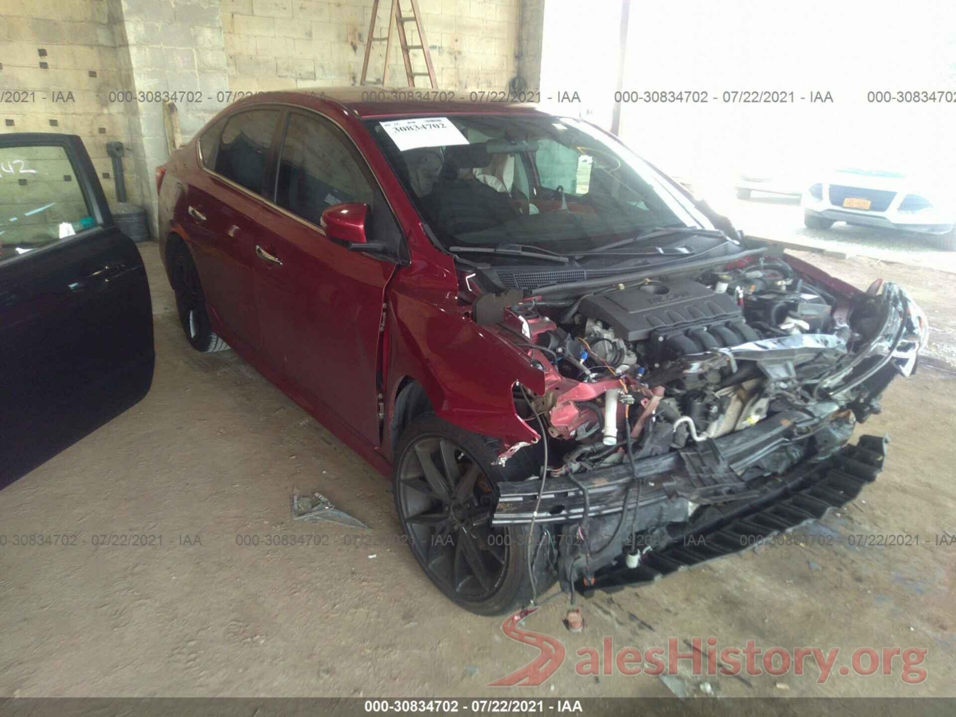 3N1AB7AP1HY385169 2017 NISSAN SENTRA