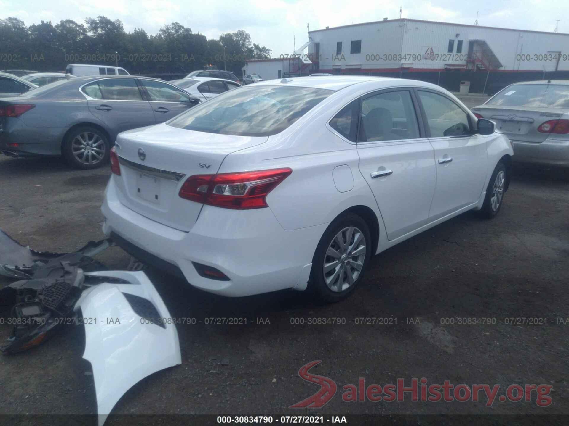 3N1AB7AP6GY291223 2016 NISSAN SENTRA