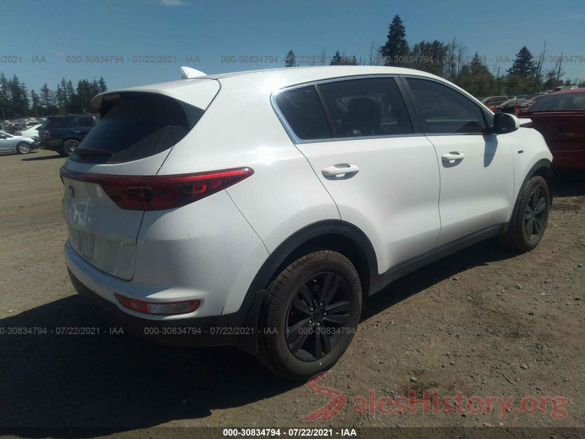 KNDPMCAC2H7129387 2017 KIA SPORTAGE