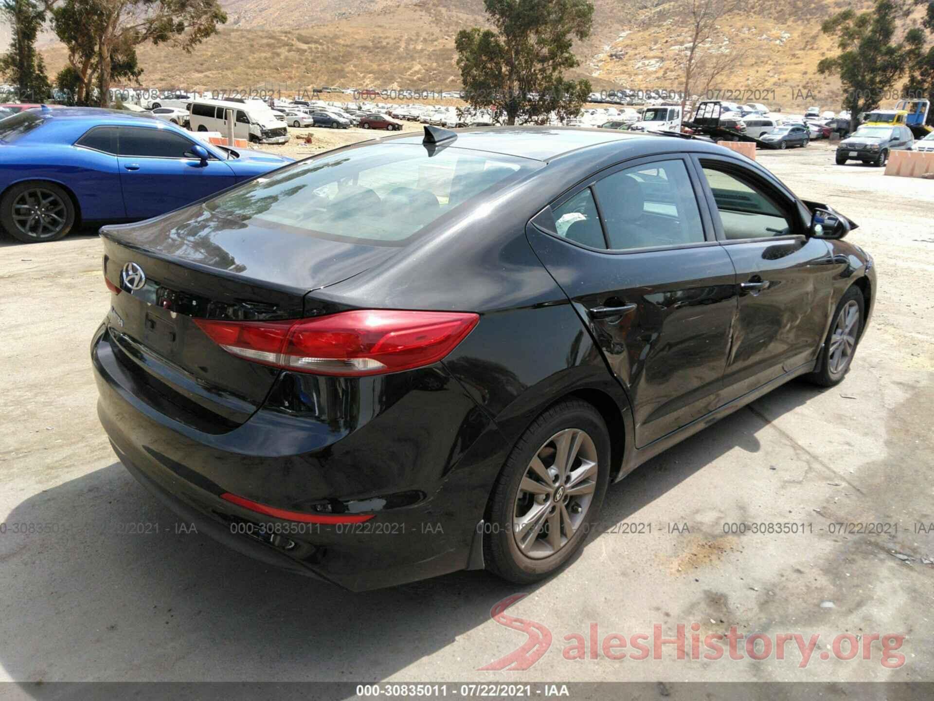 5NPD84LF9JH322173 2018 HYUNDAI ELANTRA