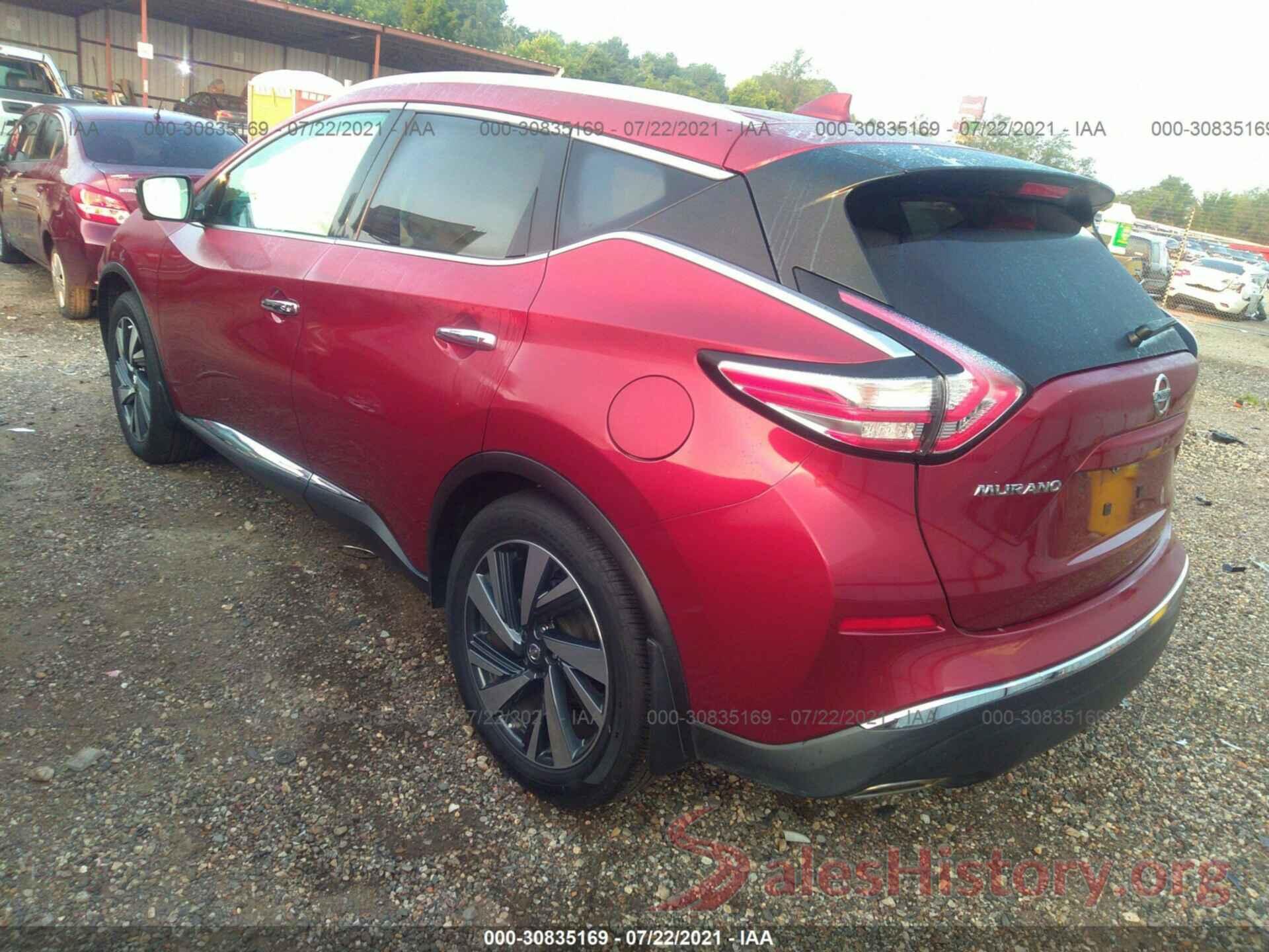 5N1AZ2MG4HN123856 2017 NISSAN MURANO