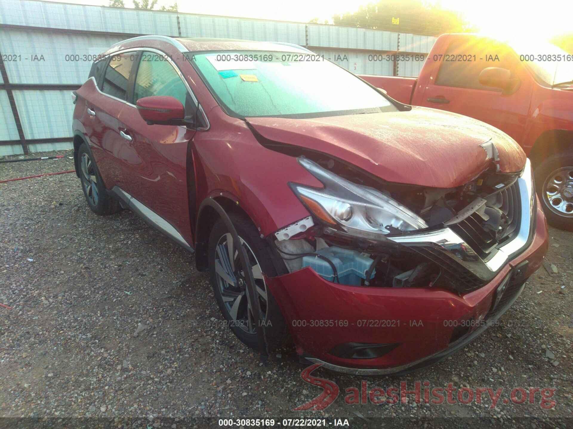 5N1AZ2MG4HN123856 2017 NISSAN MURANO