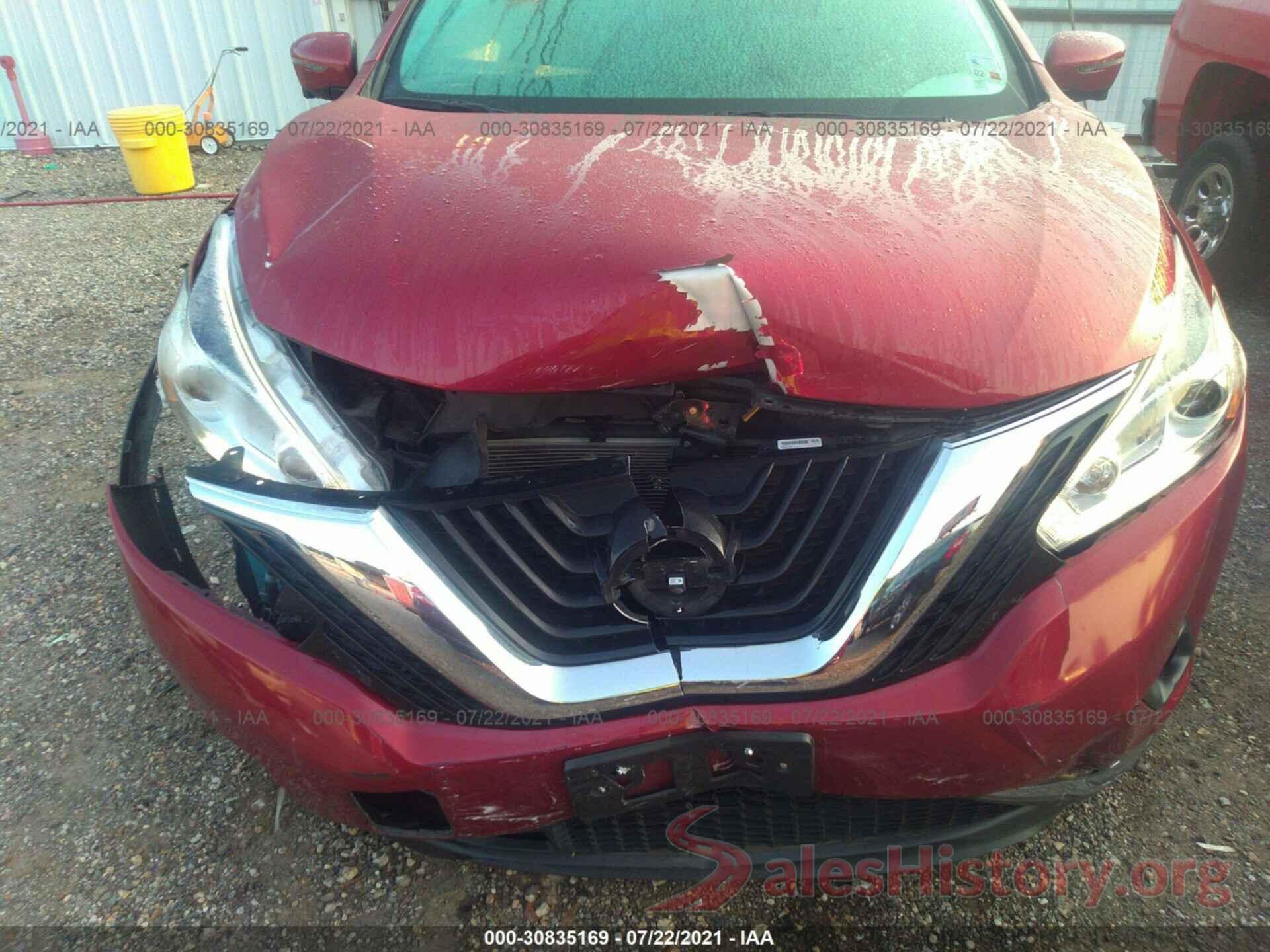 5N1AZ2MG4HN123856 2017 NISSAN MURANO