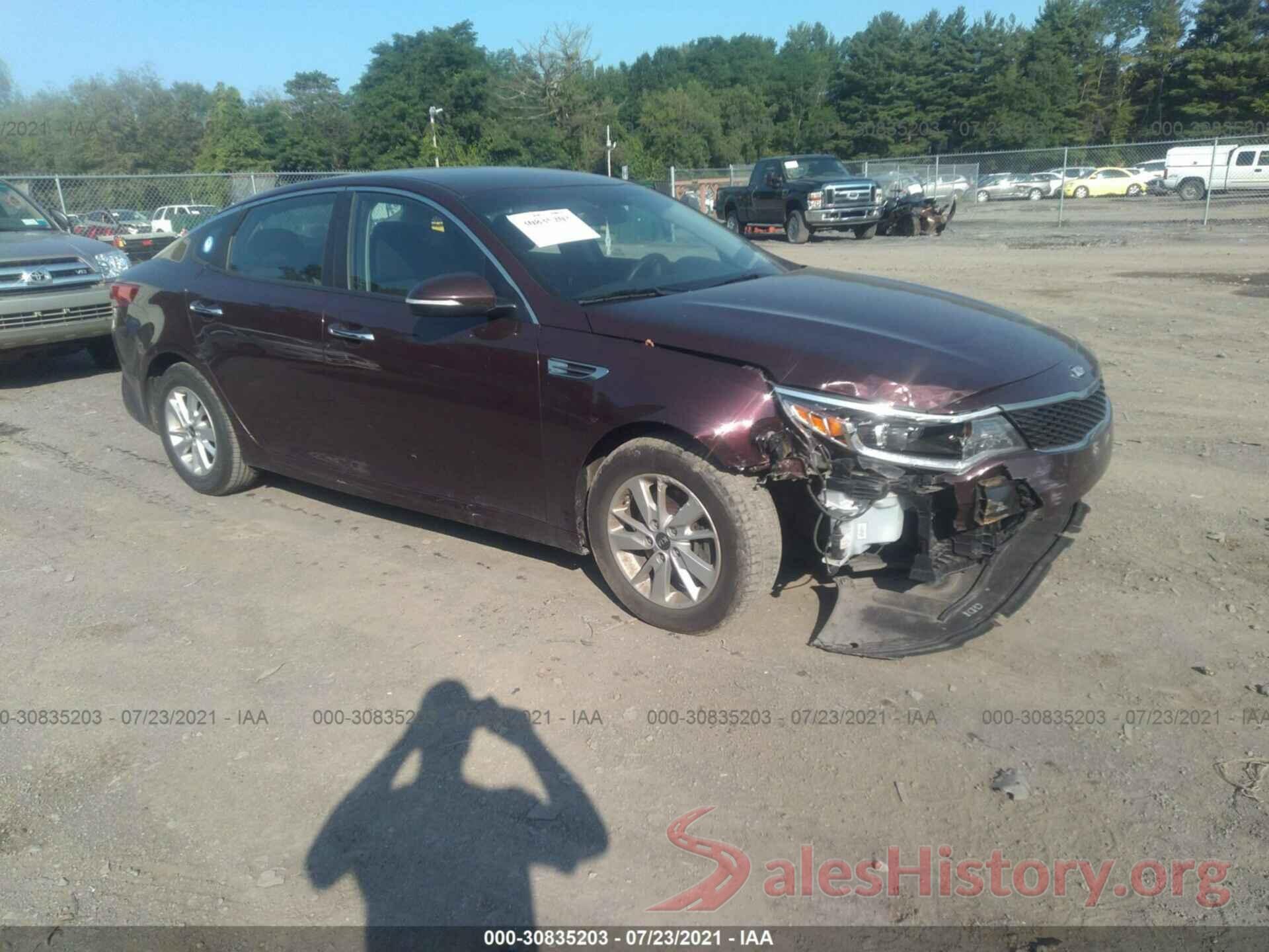 5XXGT4L30GG012094 2016 KIA OPTIMA