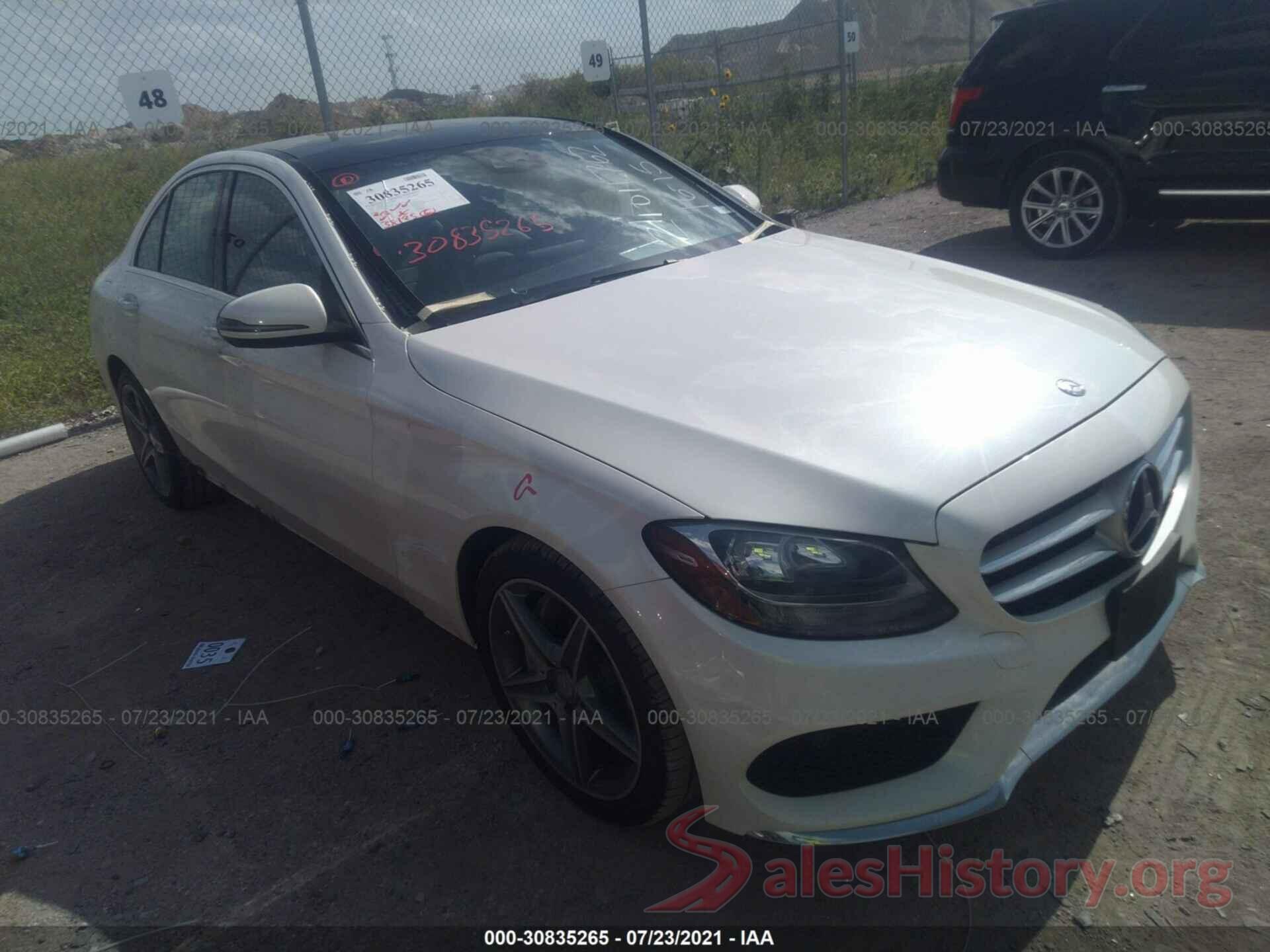 55SWF4KBXGU117352 2016 MERCEDES-BENZ C-CLASS