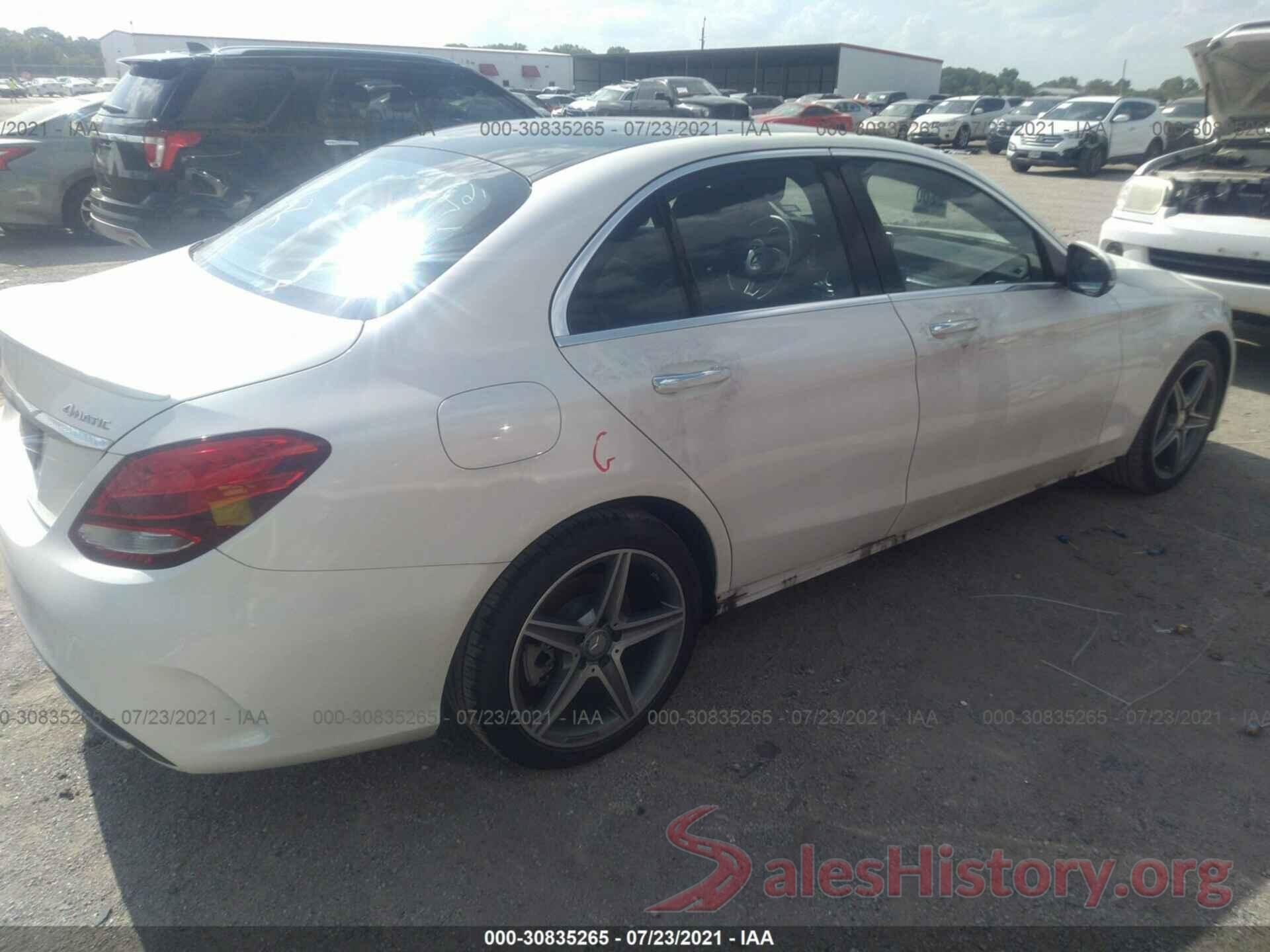 55SWF4KBXGU117352 2016 MERCEDES-BENZ C-CLASS