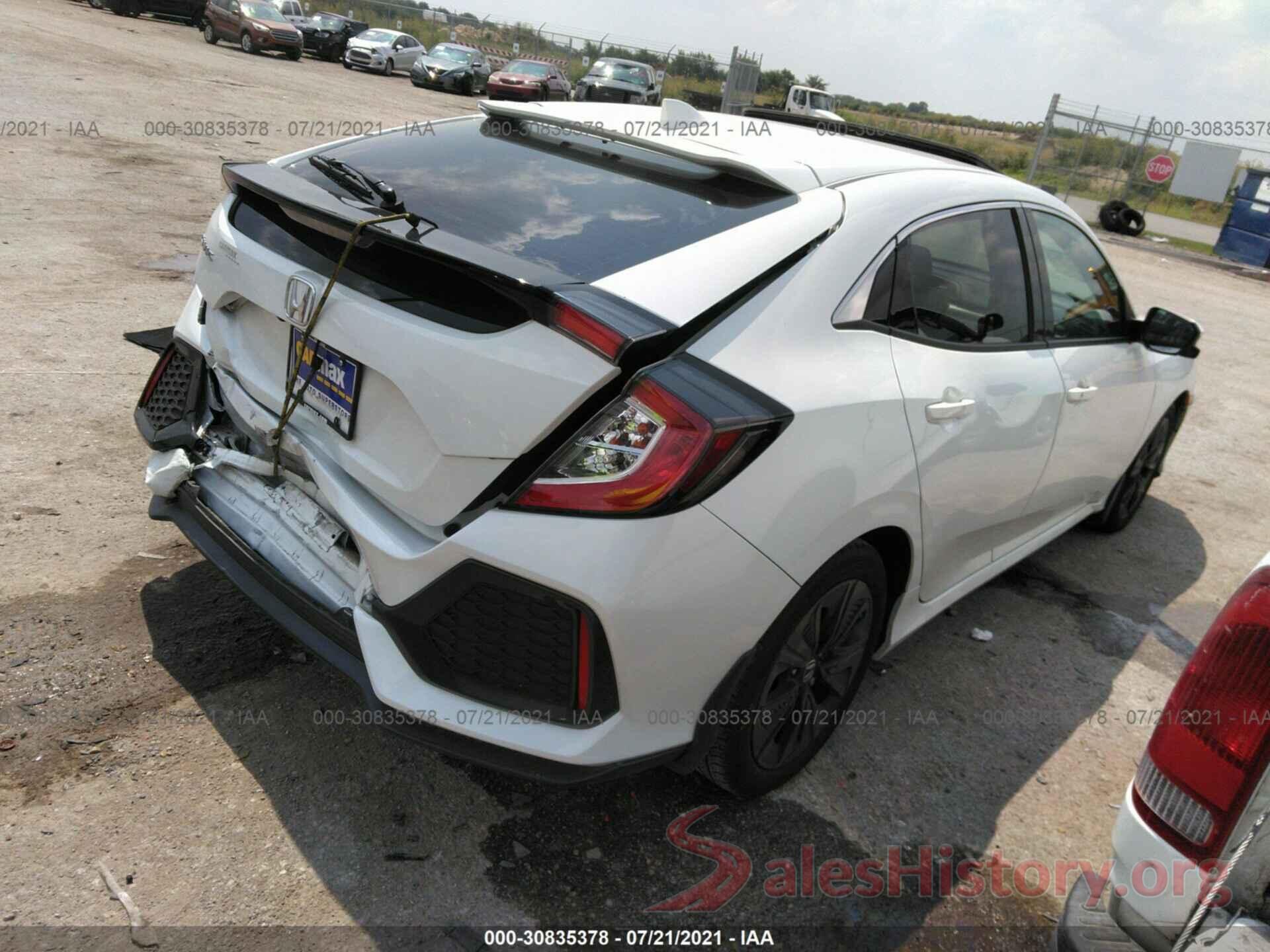 SHHFK7H67KU216436 2019 HONDA CIVIC HATCHBACK