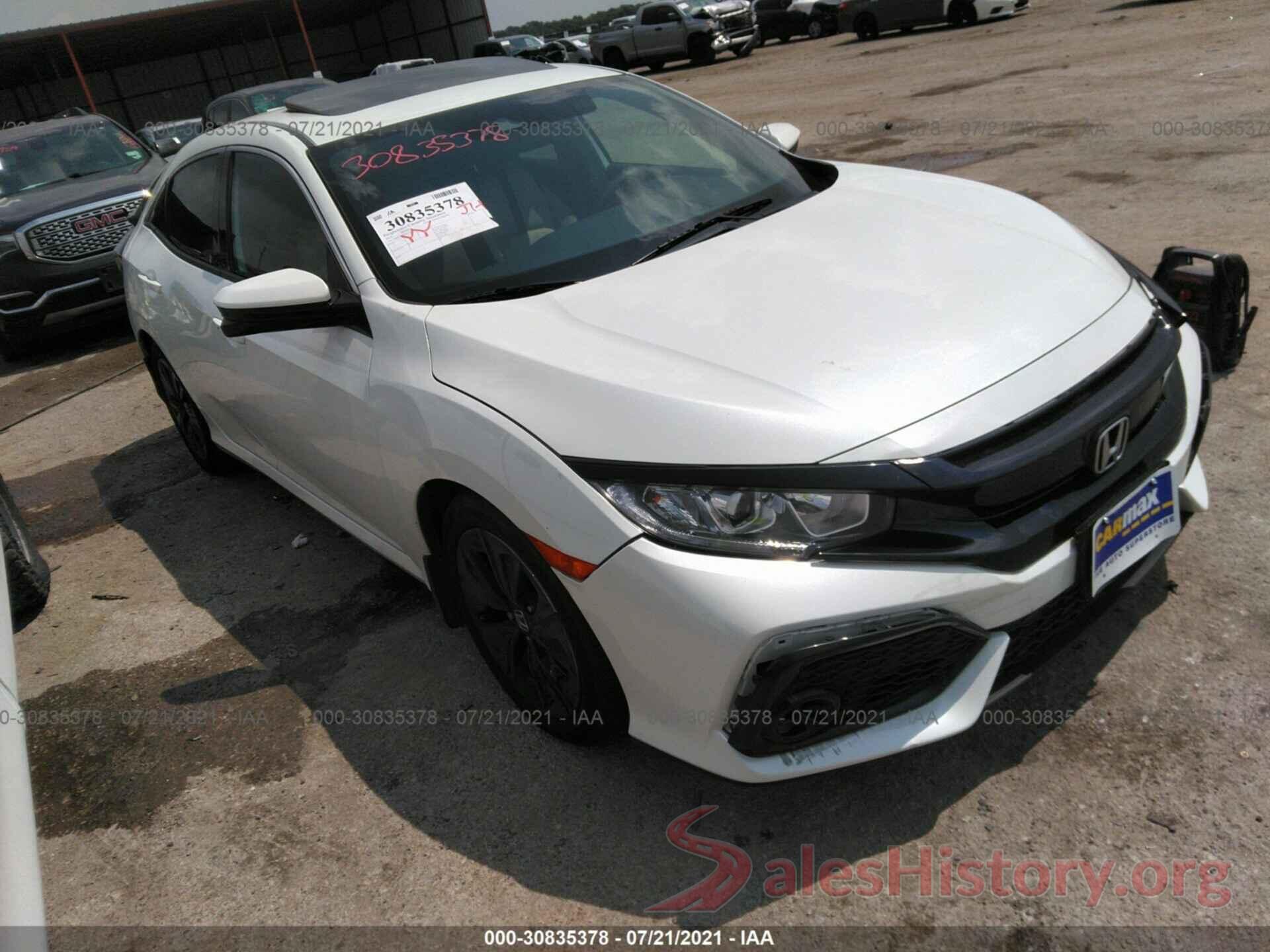 SHHFK7H67KU216436 2019 HONDA CIVIC HATCHBACK