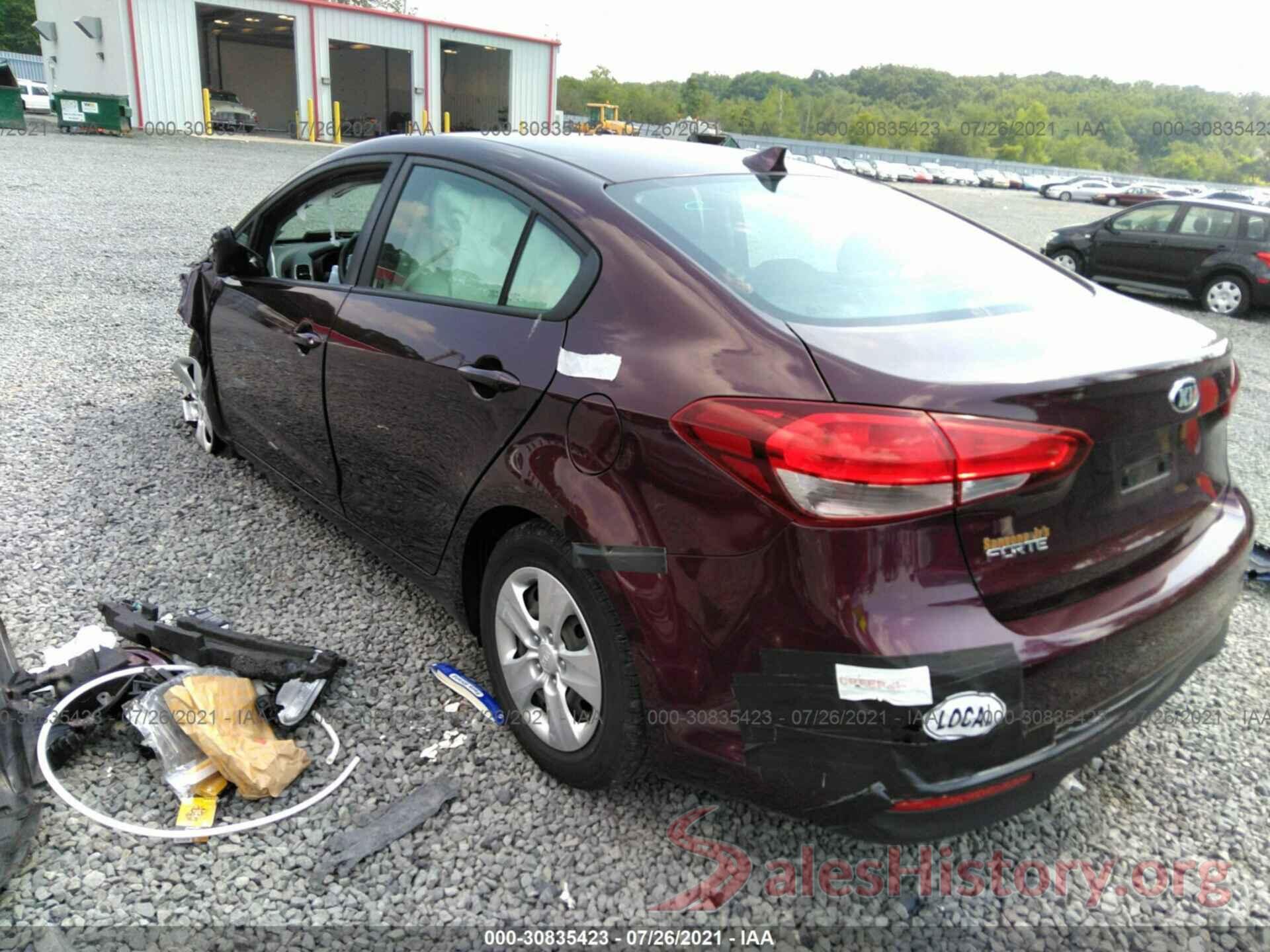 3KPFK4A73JE201164 2018 KIA FORTE