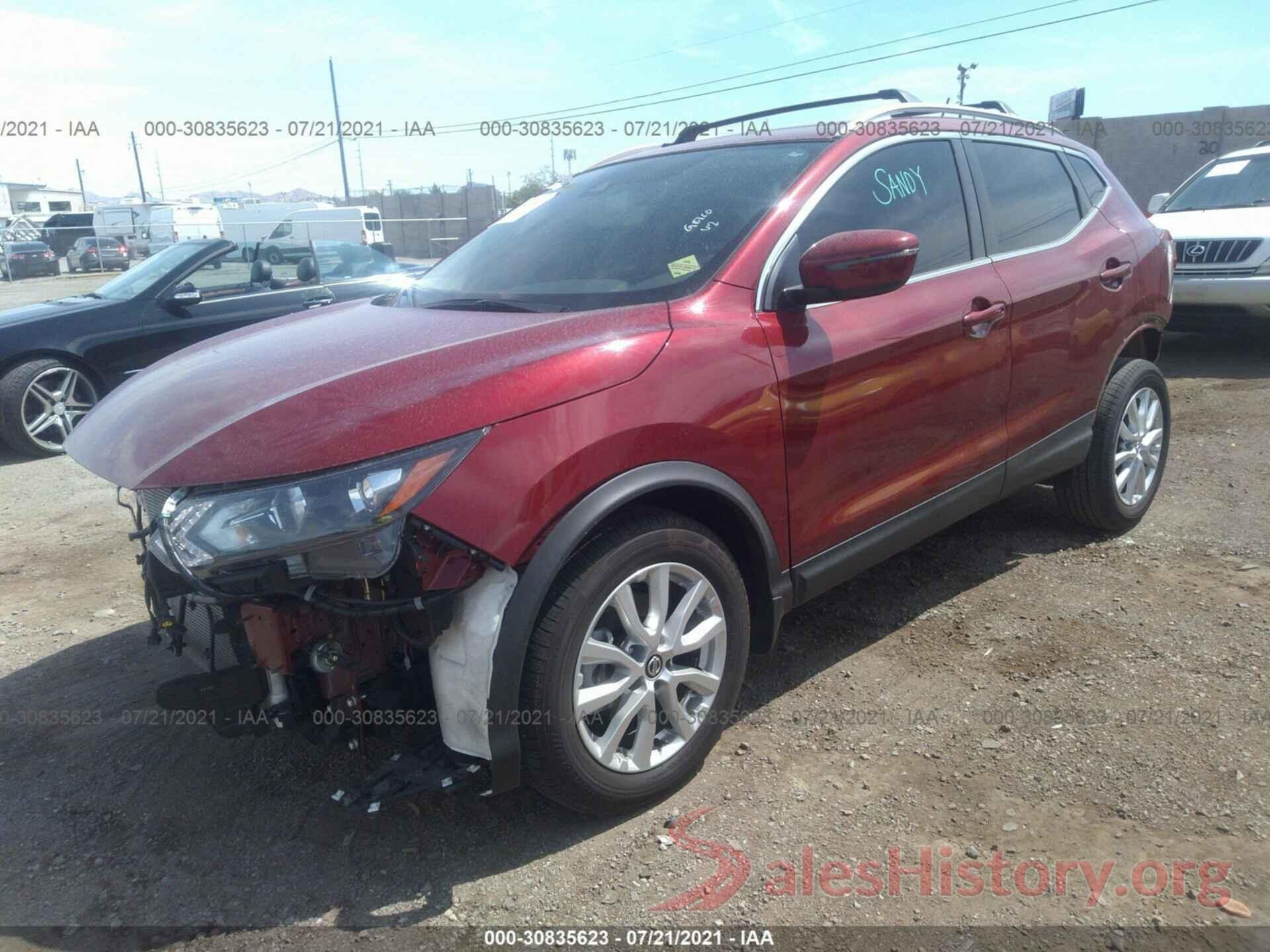 JN1BJ1CV0LW272572 2020 NISSAN ROGUE SPORT