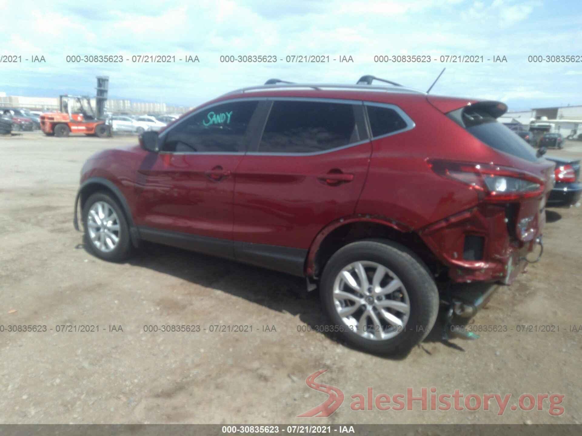 JN1BJ1CV0LW272572 2020 NISSAN ROGUE SPORT