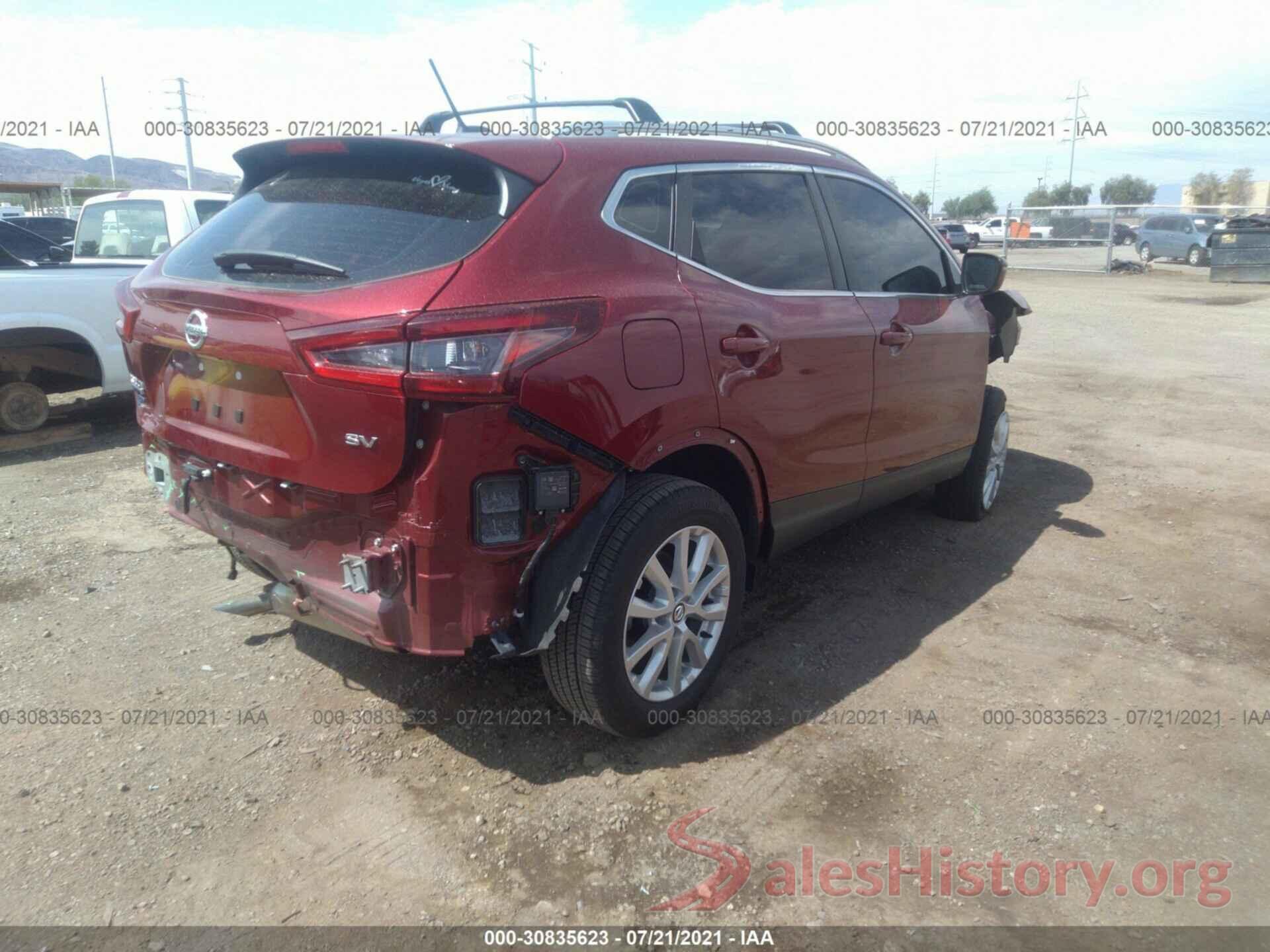 JN1BJ1CV0LW272572 2020 NISSAN ROGUE SPORT