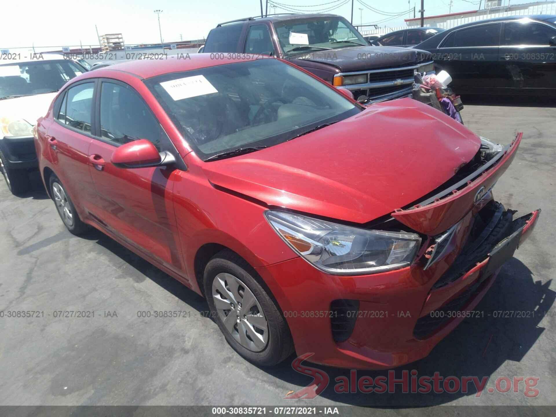 3KPA24AB2JE071134 2018 KIA RIO