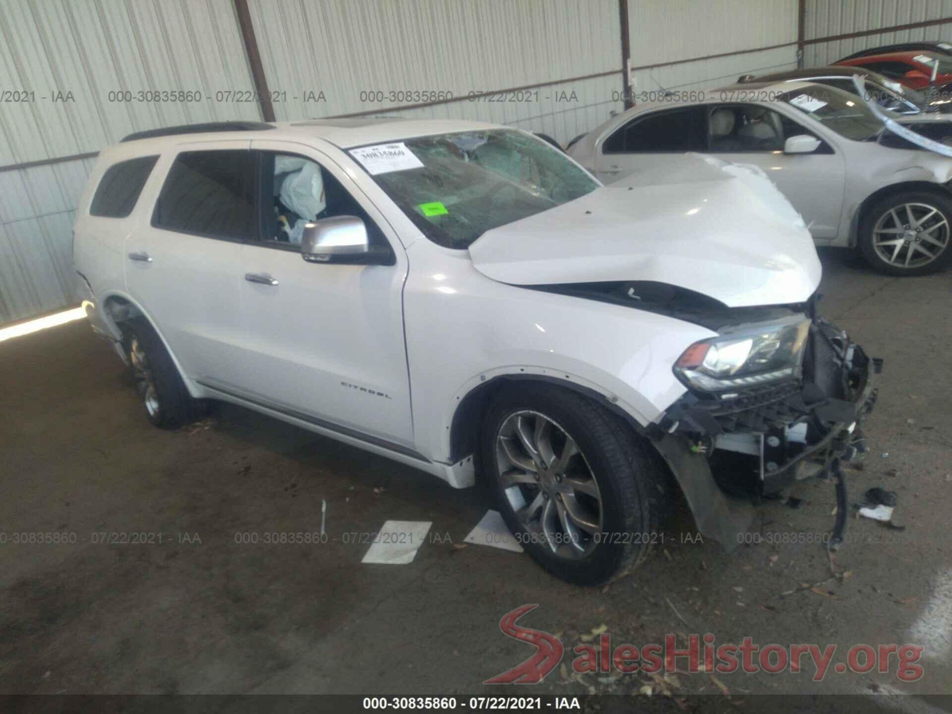 1C4RDJEG8HC652706 2017 DODGE DURANGO