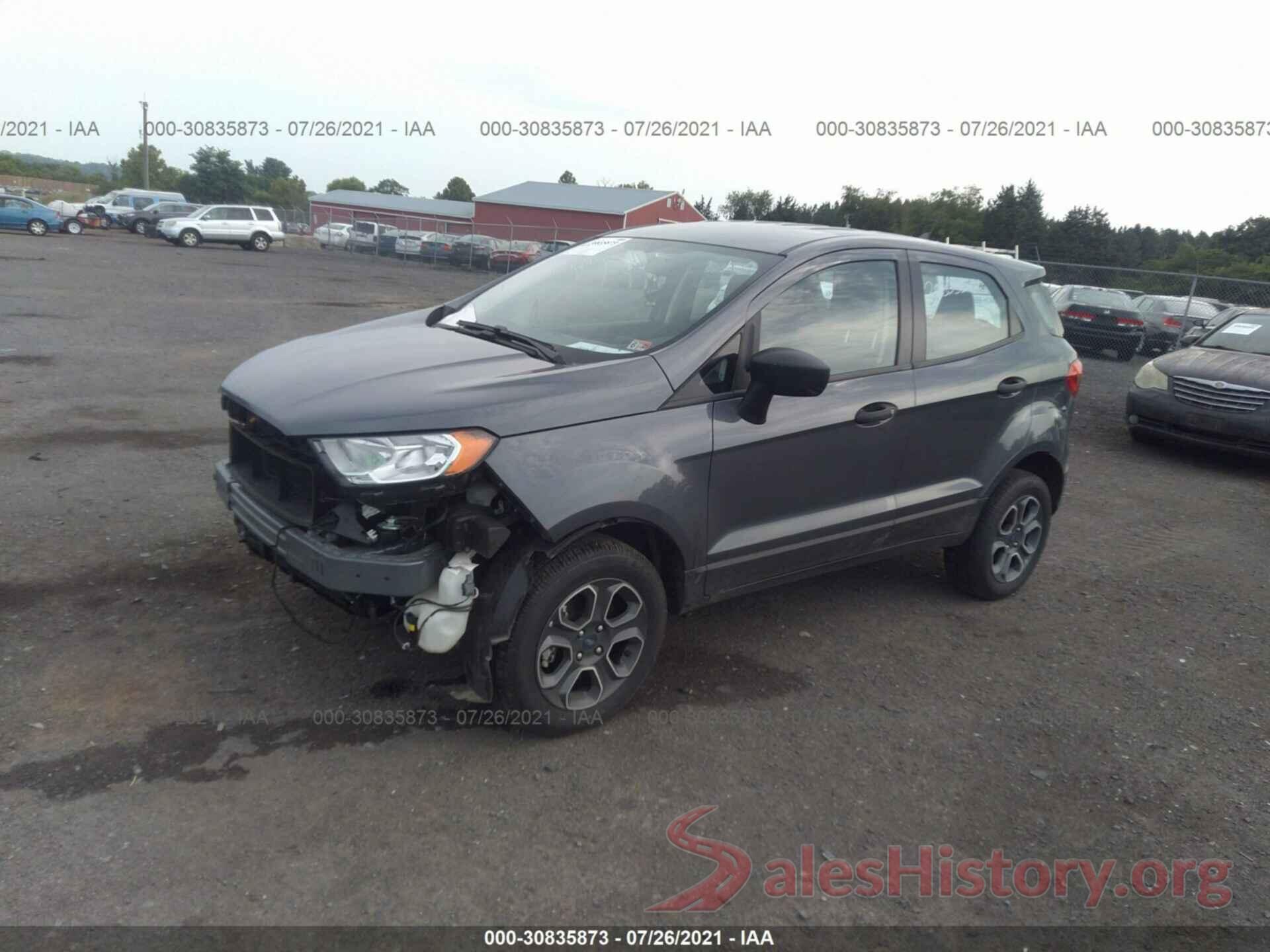 MAJ6S3FL8LC366658 2020 FORD ECOSPORT