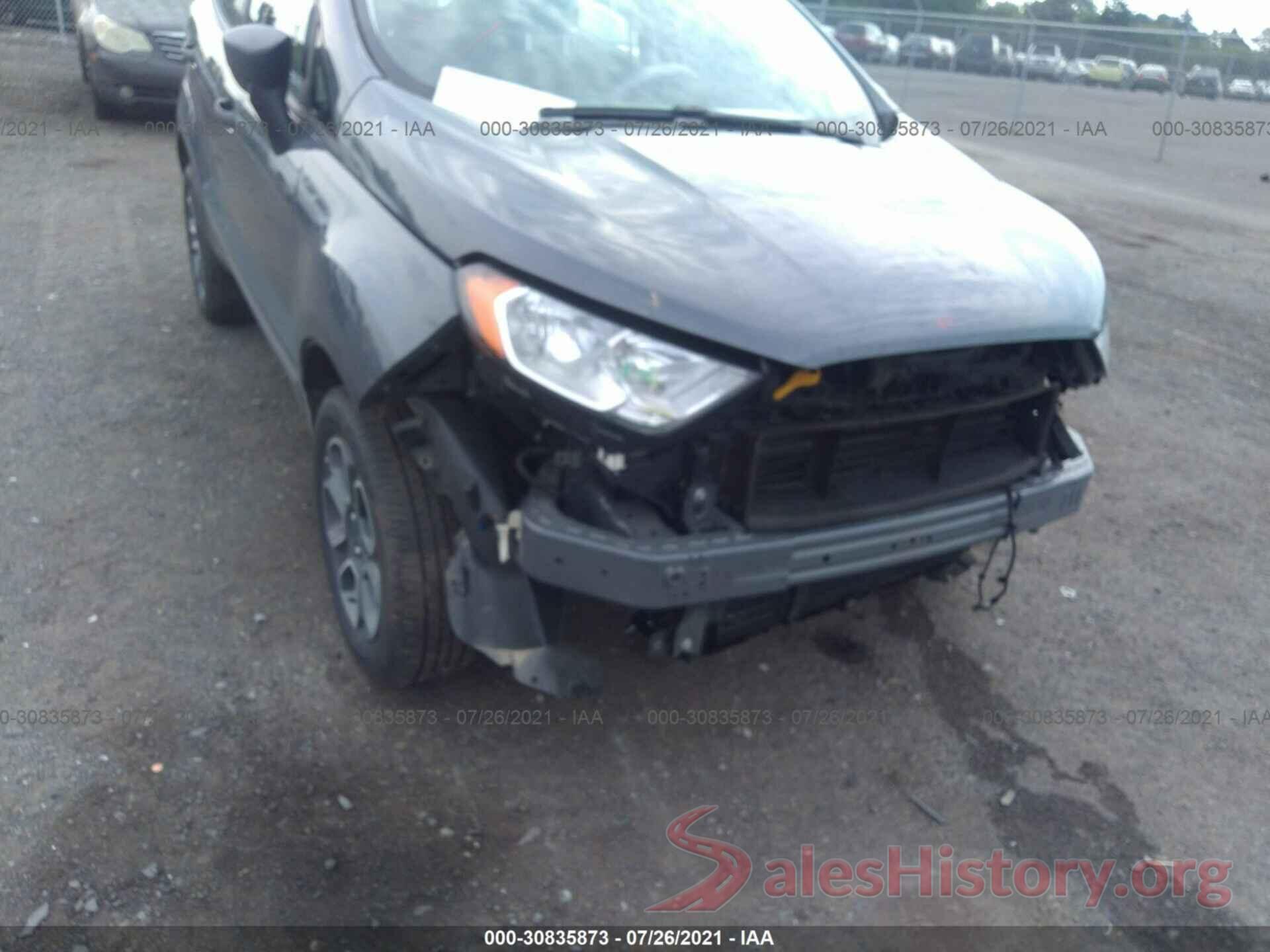 MAJ6S3FL8LC366658 2020 FORD ECOSPORT