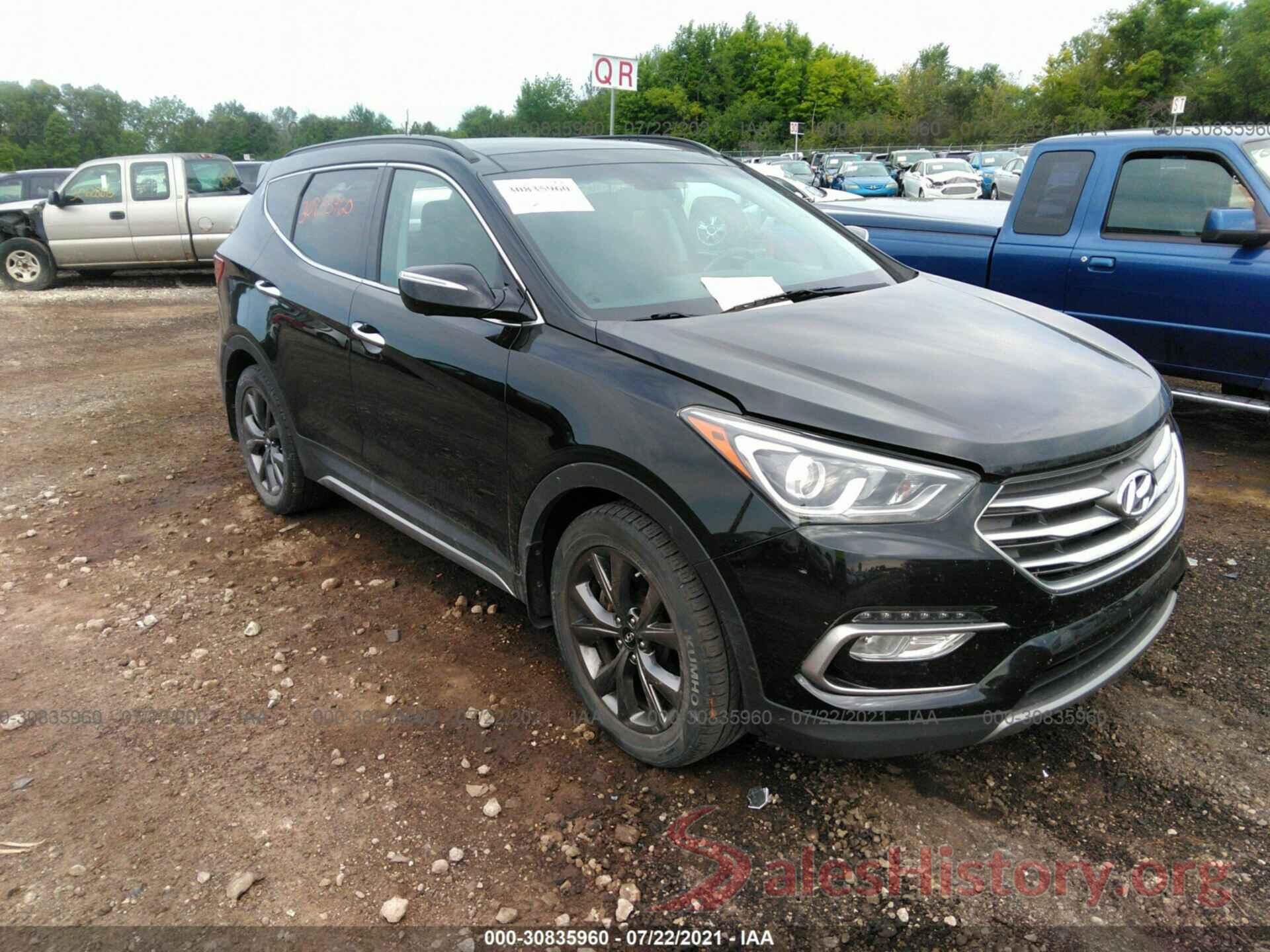 5NMZWDLA7HH041772 2017 HYUNDAI SANTA FE SPORT