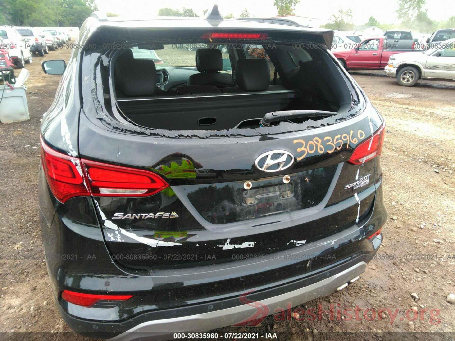 5NMZWDLA7HH041772 2017 HYUNDAI SANTA FE SPORT