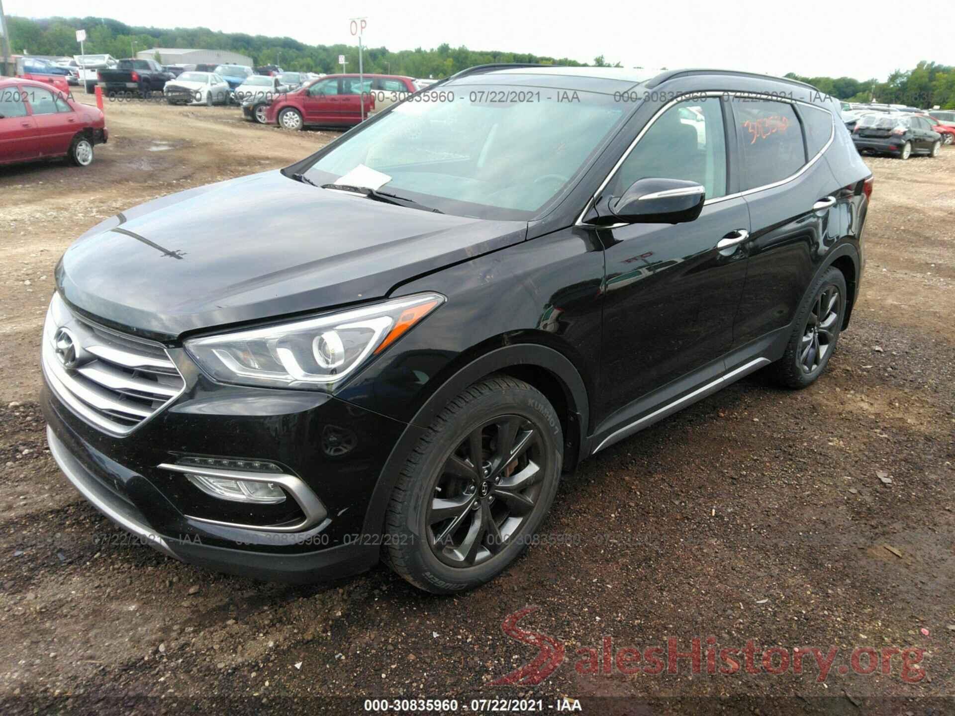 5NMZWDLA7HH041772 2017 HYUNDAI SANTA FE SPORT