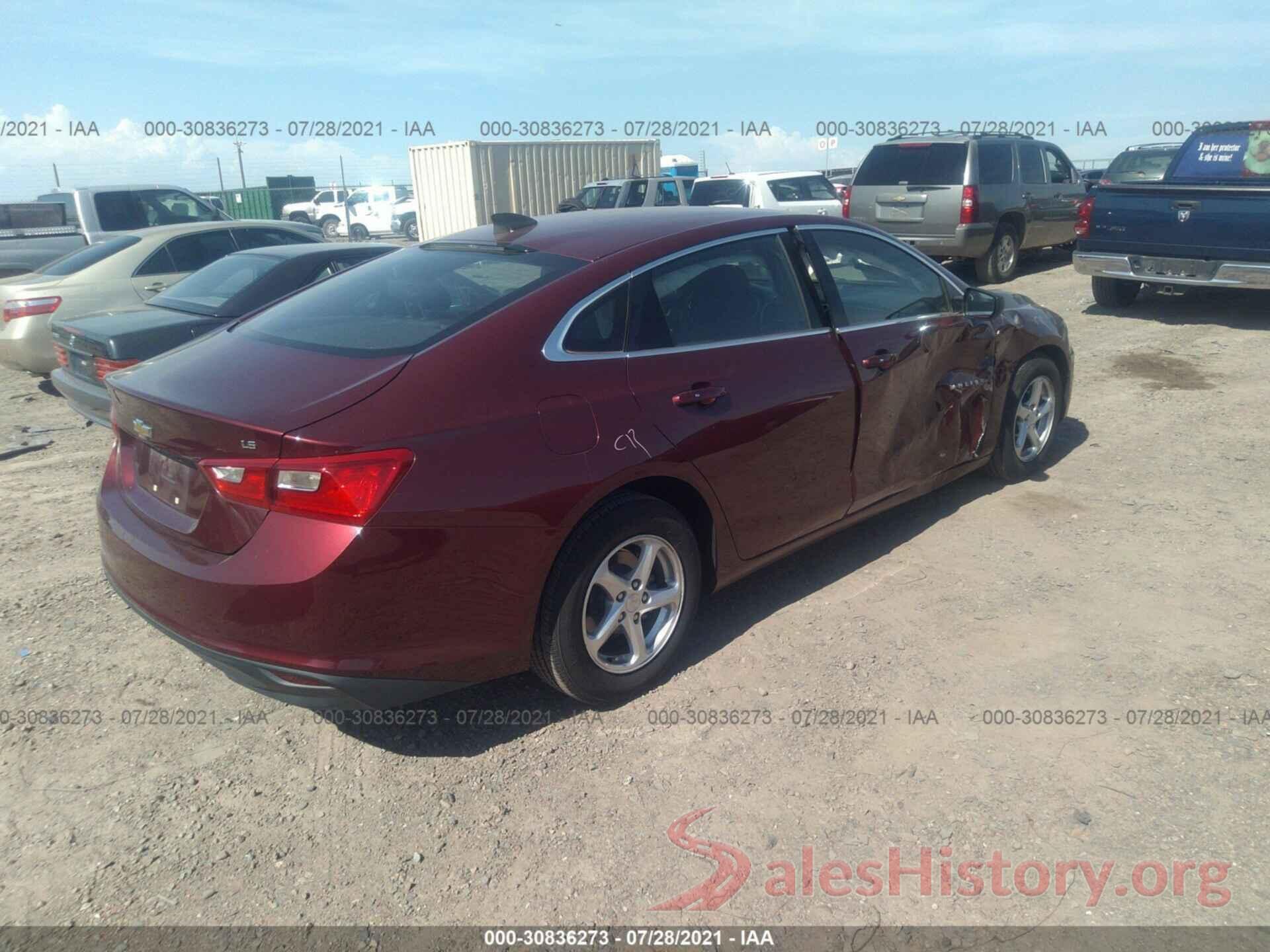 1G1ZB5ST8GF262631 2016 CHEVROLET MALIBU