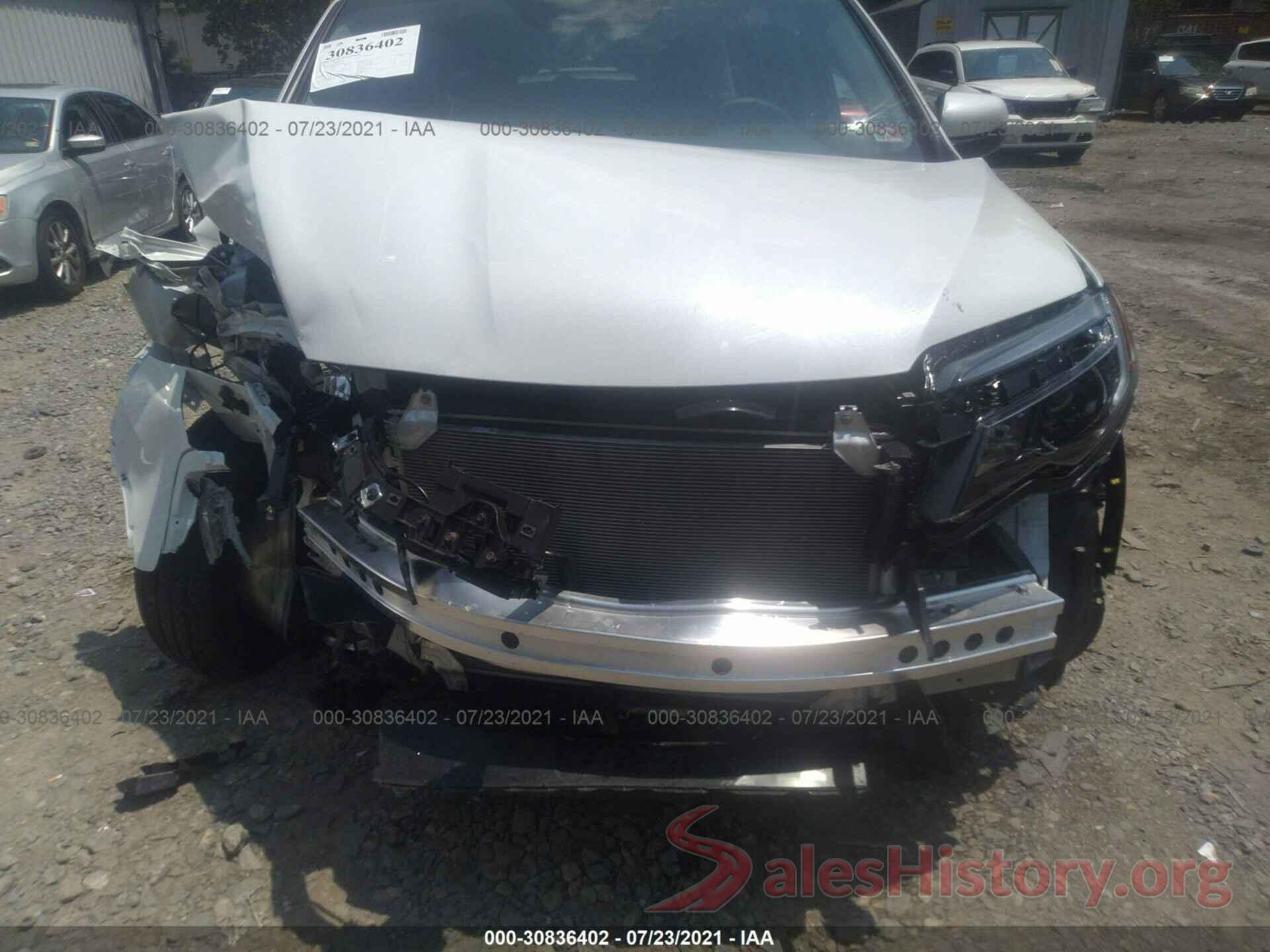 5FNYF5H57LB009380 2020 HONDA PILOT