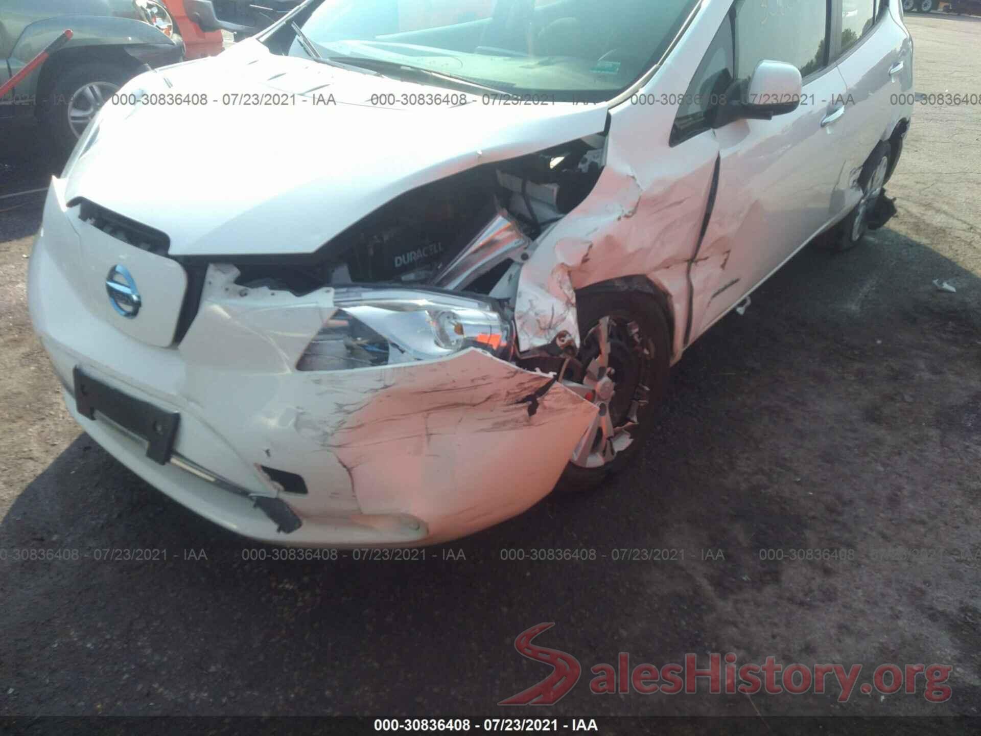 1N4AZ0CP6DC412310 2013 NISSAN LEAF