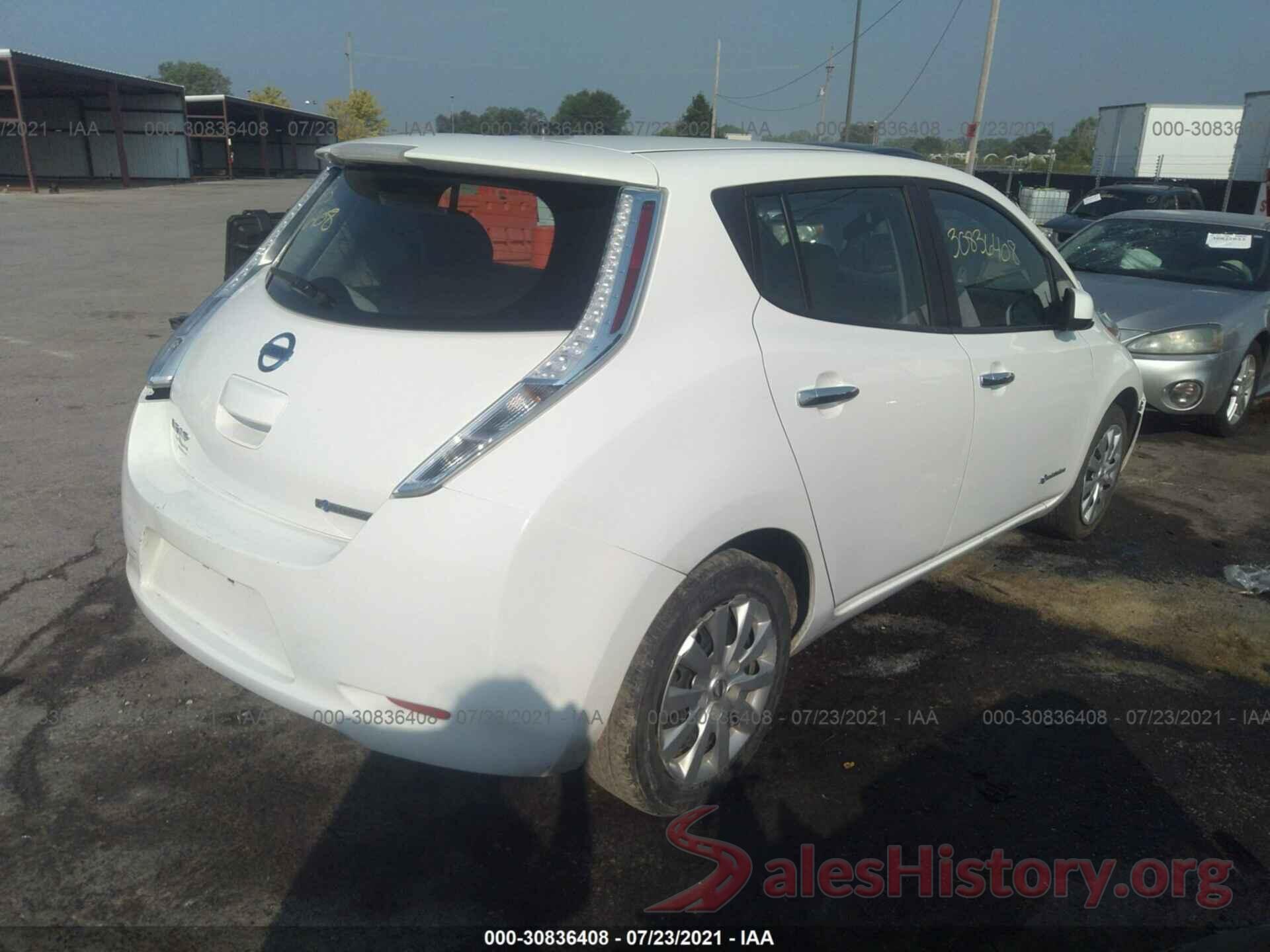 1N4AZ0CP6DC412310 2013 NISSAN LEAF