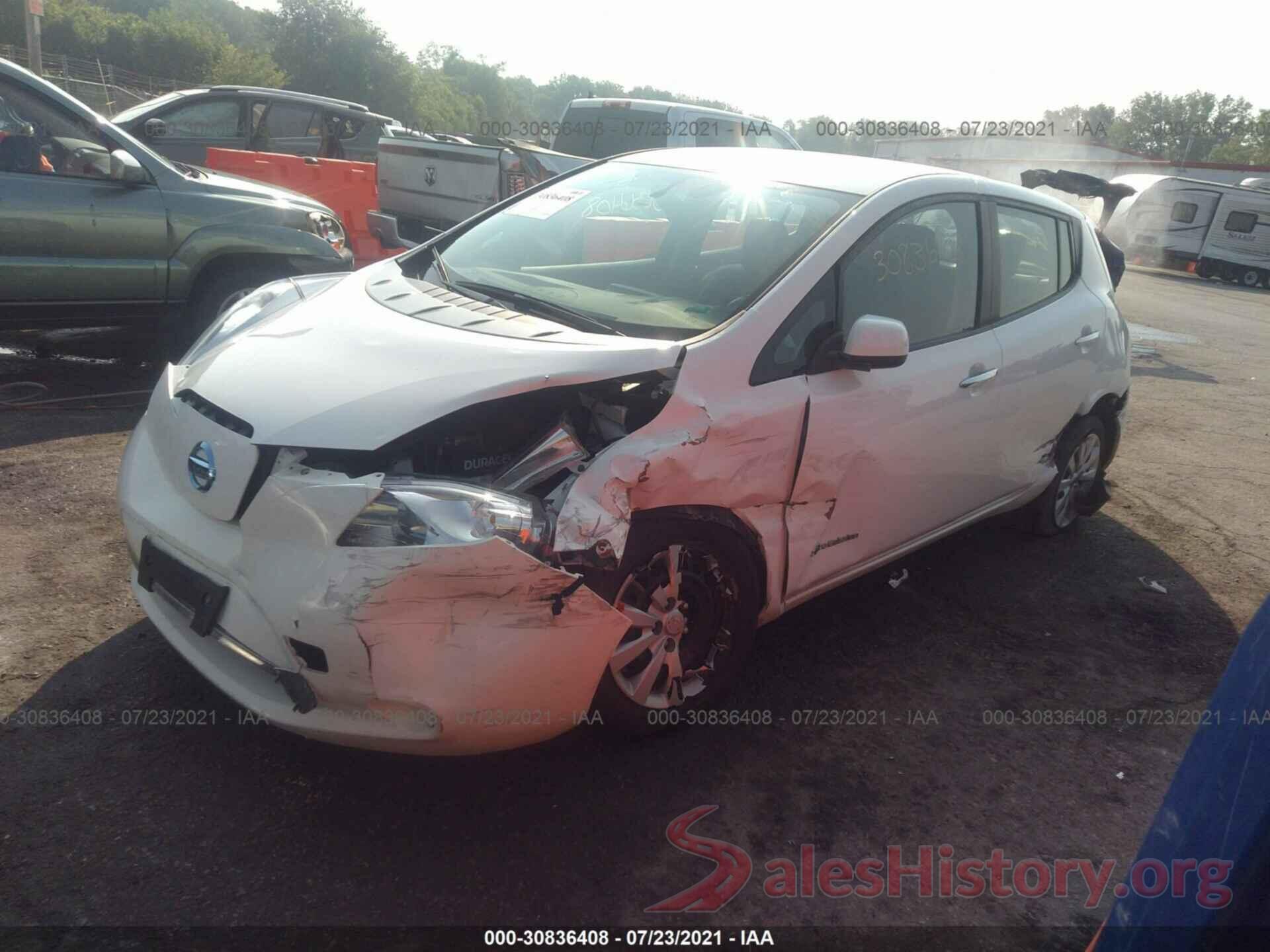 1N4AZ0CP6DC412310 2013 NISSAN LEAF