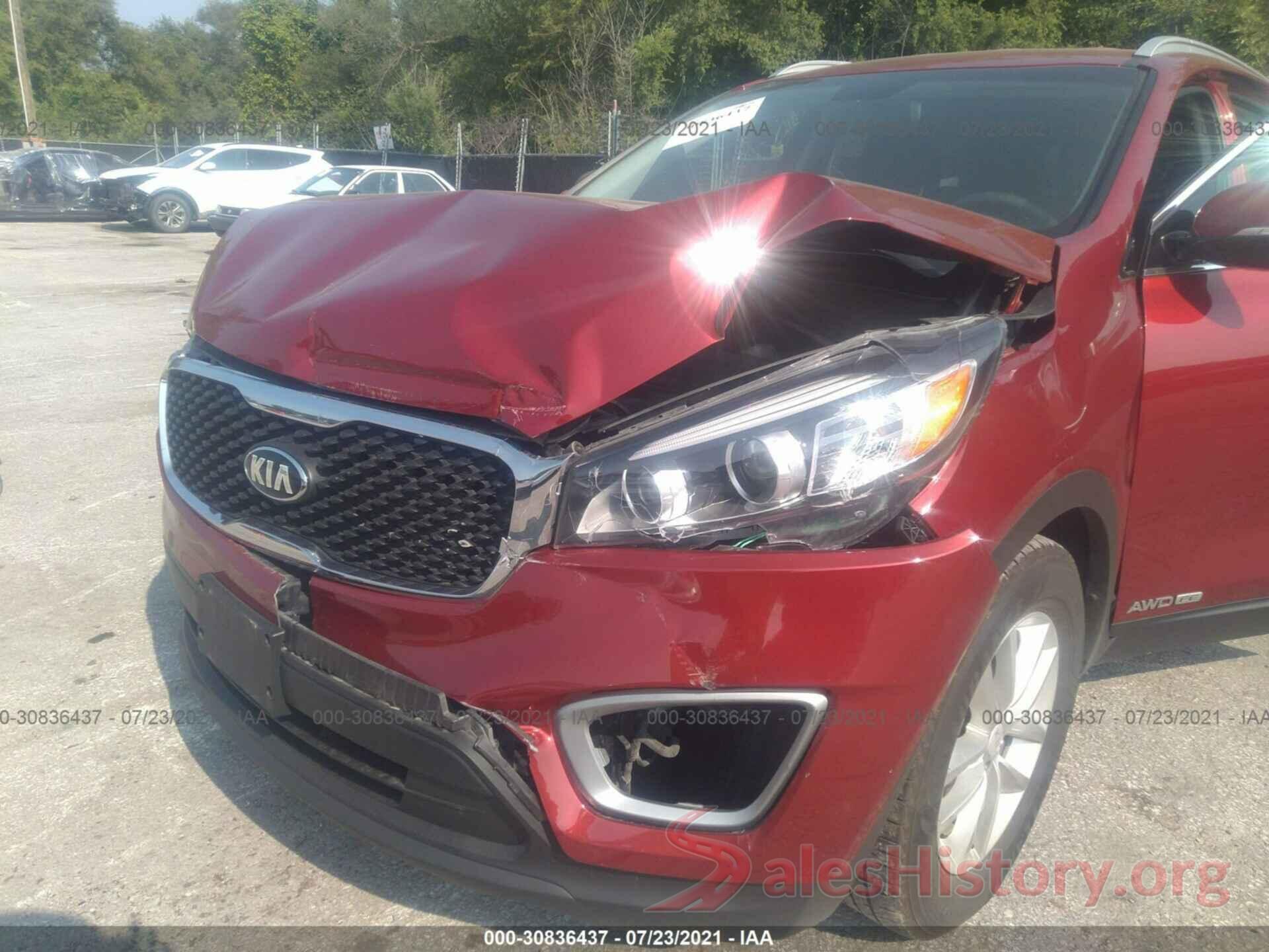 5XYPGDA52GG173745 2016 KIA SORENTO