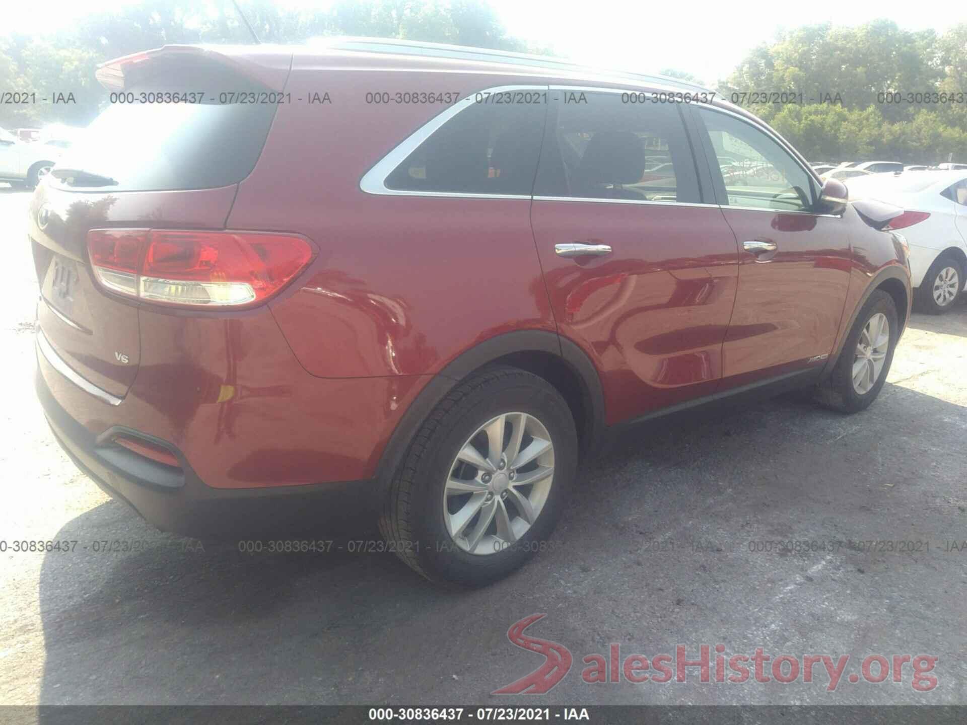 5XYPGDA52GG173745 2016 KIA SORENTO