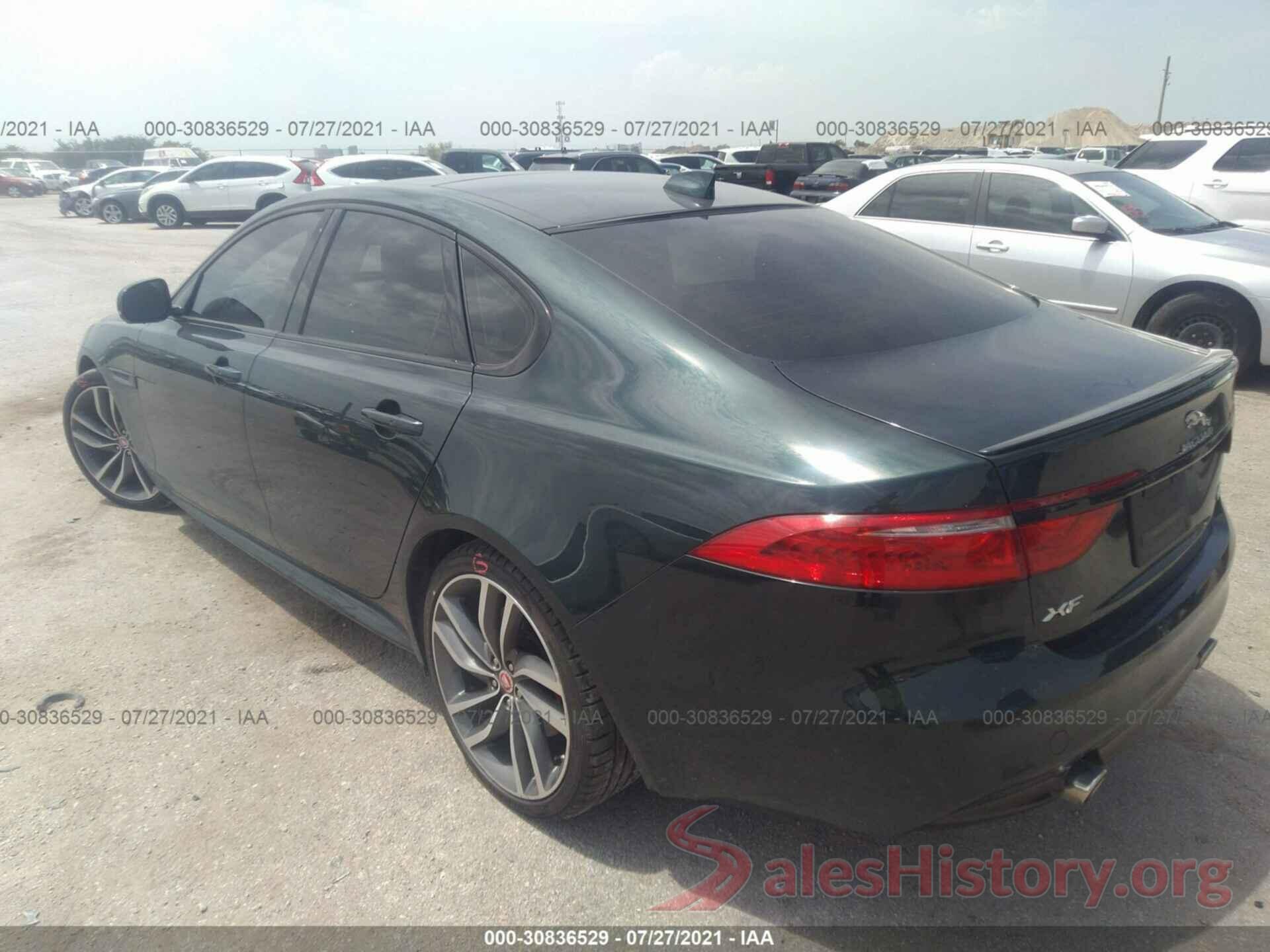 SAJBG4BV7GCY05492 2016 JAGUAR XF