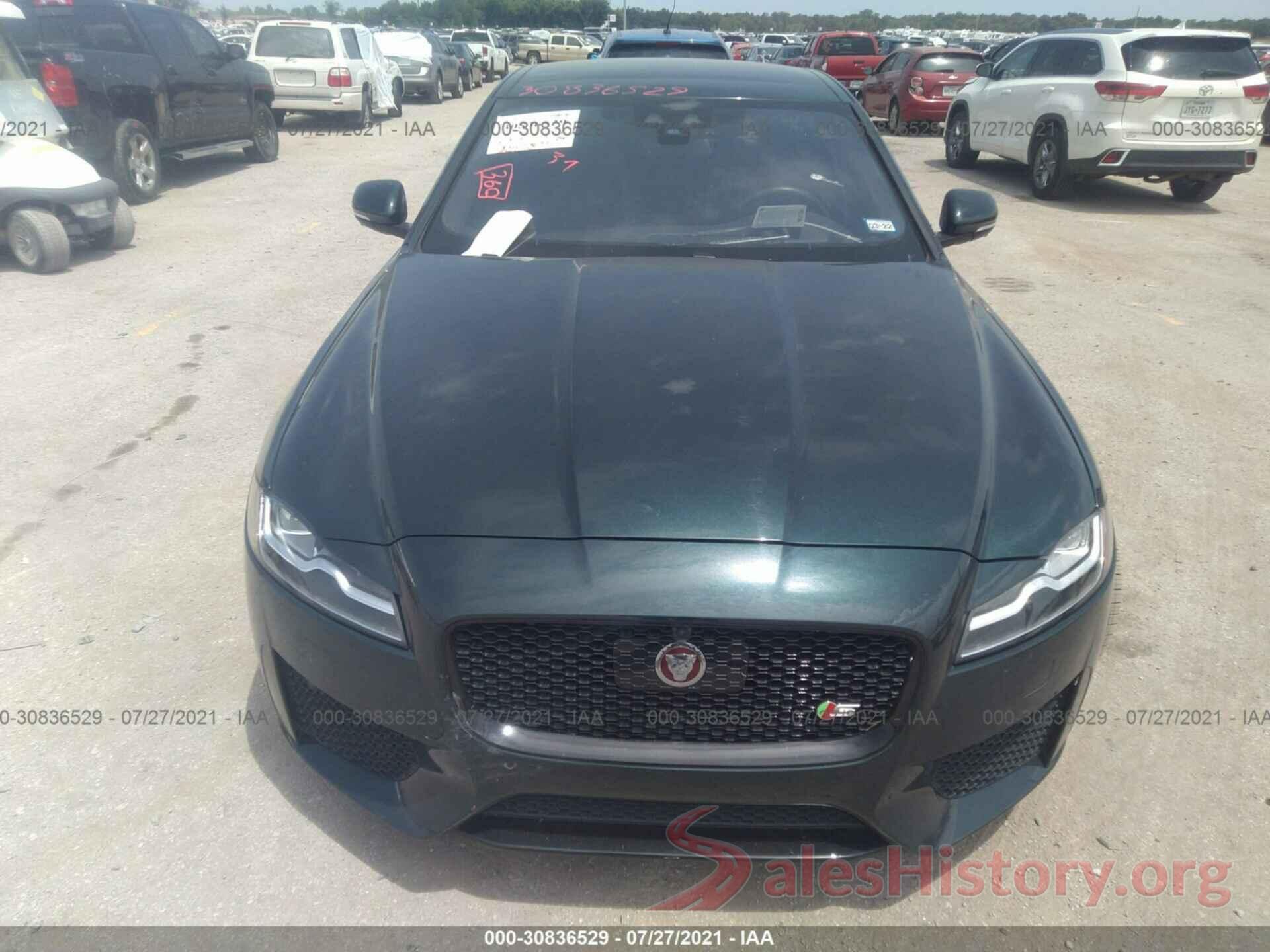 SAJBG4BV7GCY05492 2016 JAGUAR XF