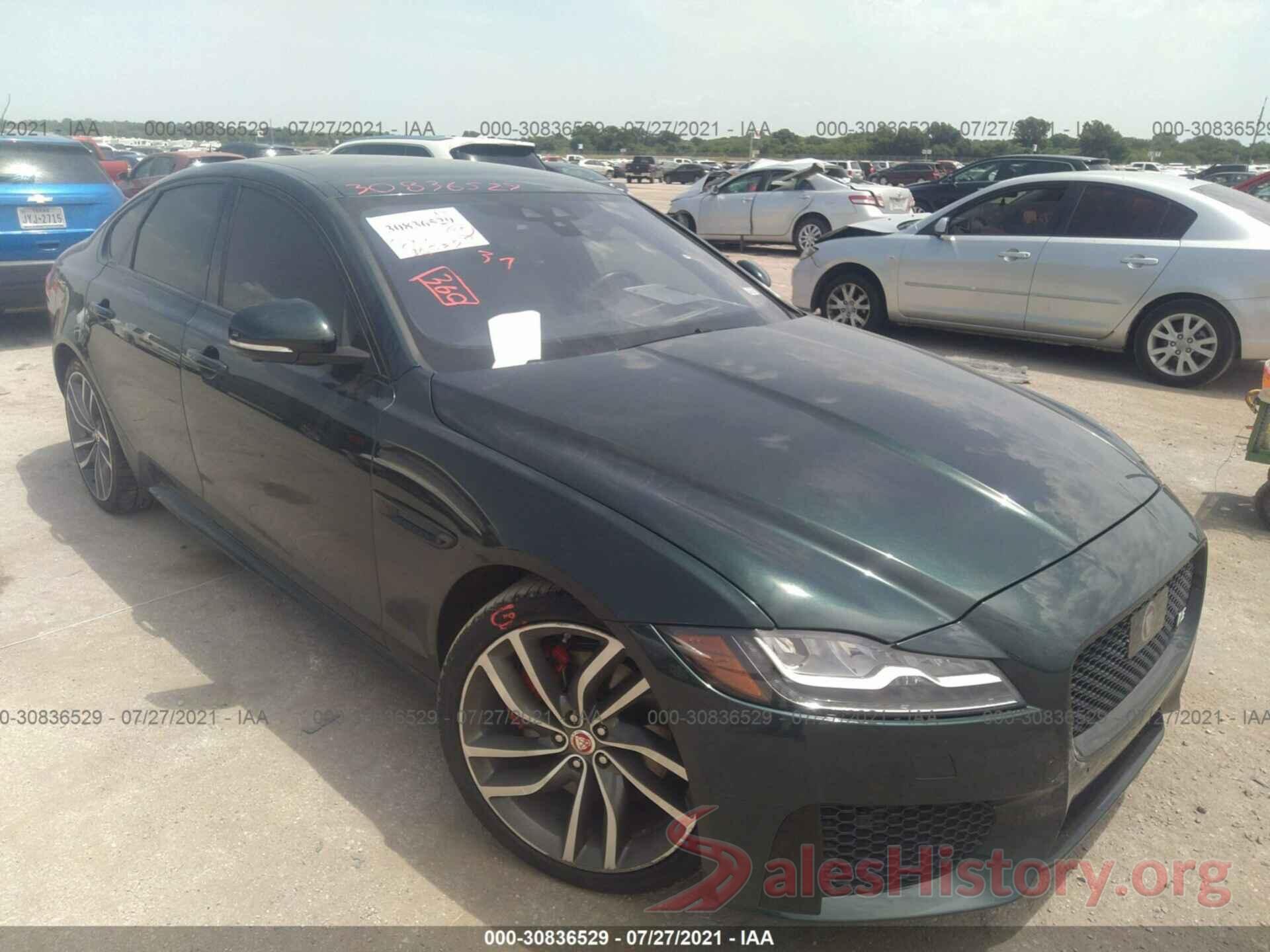 SAJBG4BV7GCY05492 2016 JAGUAR XF