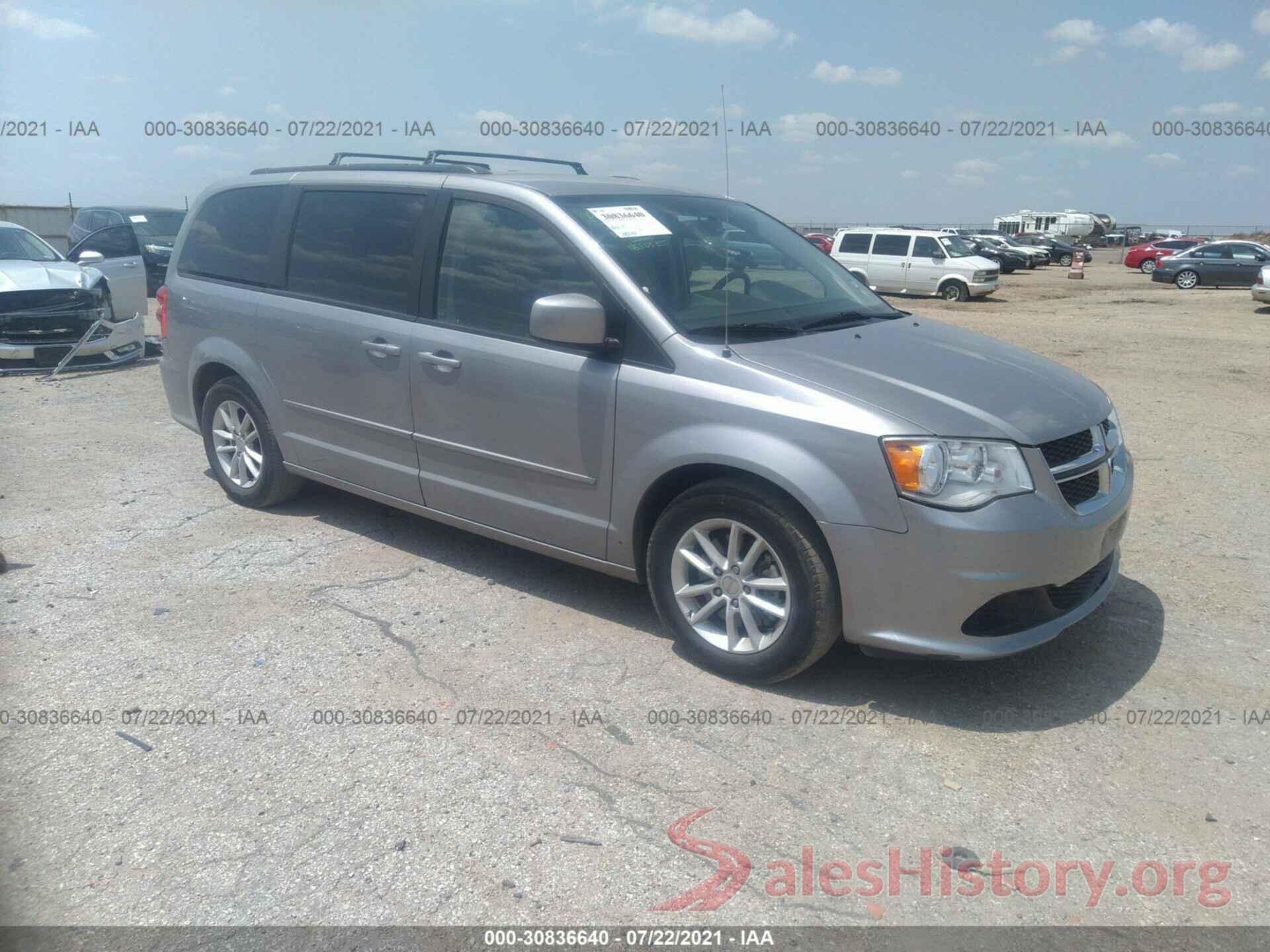 2C4RDGCGXGR211137 2016 DODGE GRAND CARAVAN