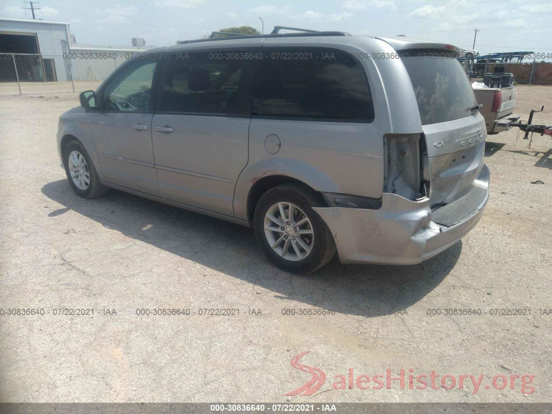 2C4RDGCGXGR211137 2016 DODGE GRAND CARAVAN