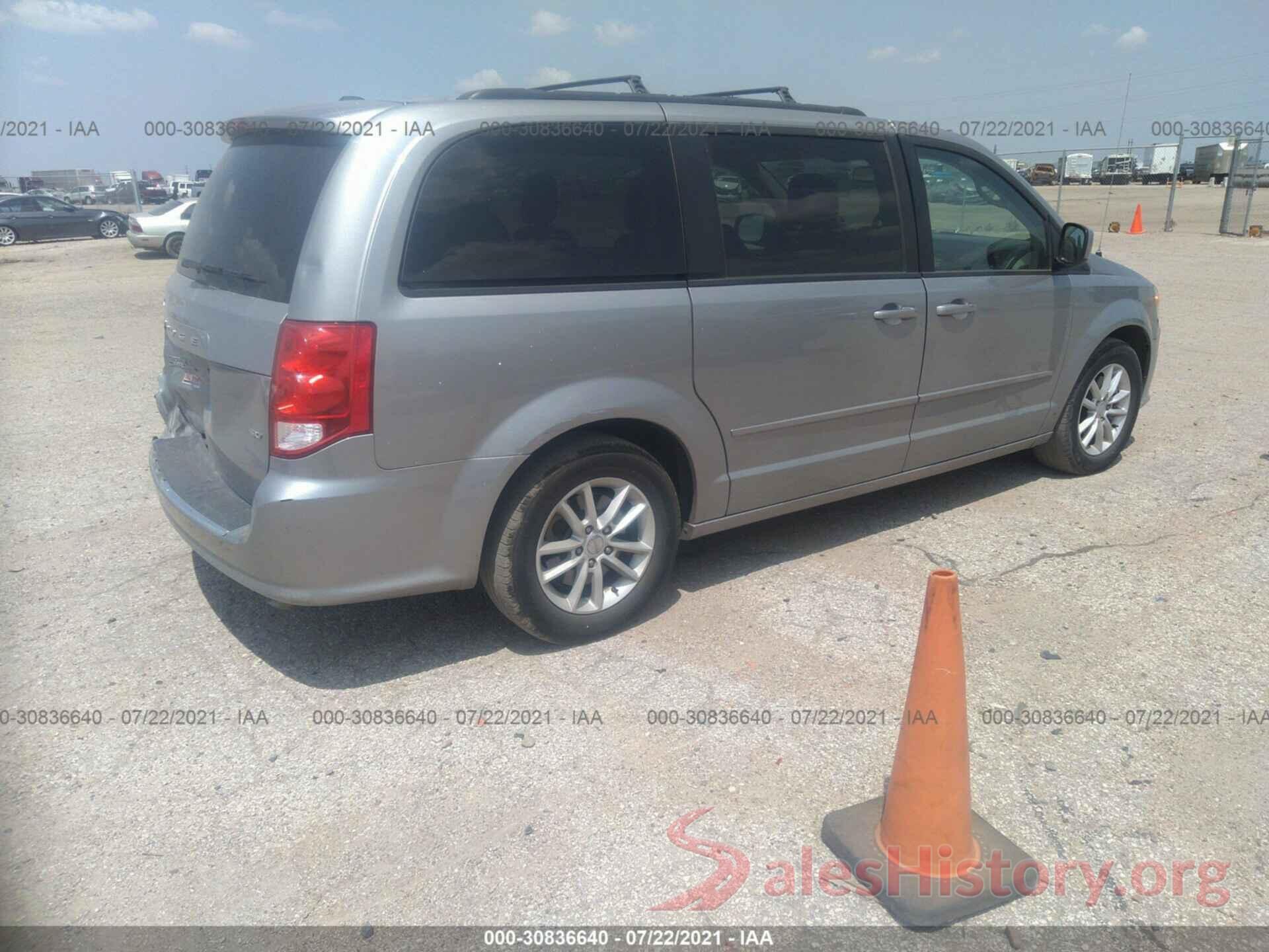 2C4RDGCGXGR211137 2016 DODGE GRAND CARAVAN