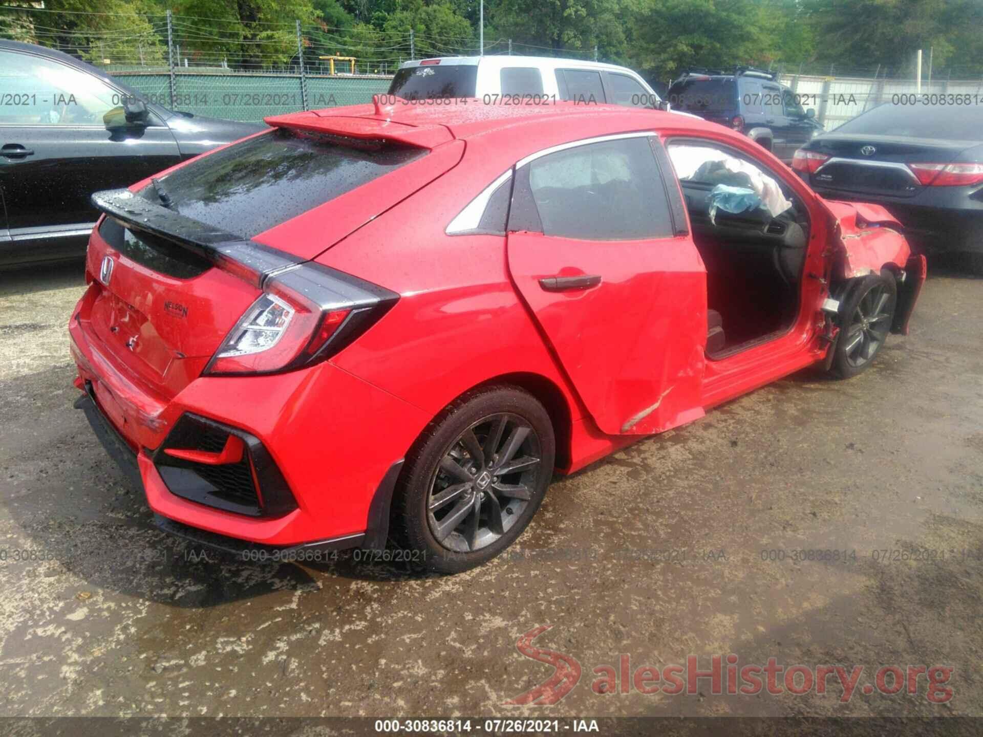 SHHFK7H69LU211045 2020 HONDA CIVIC HATCHBACK