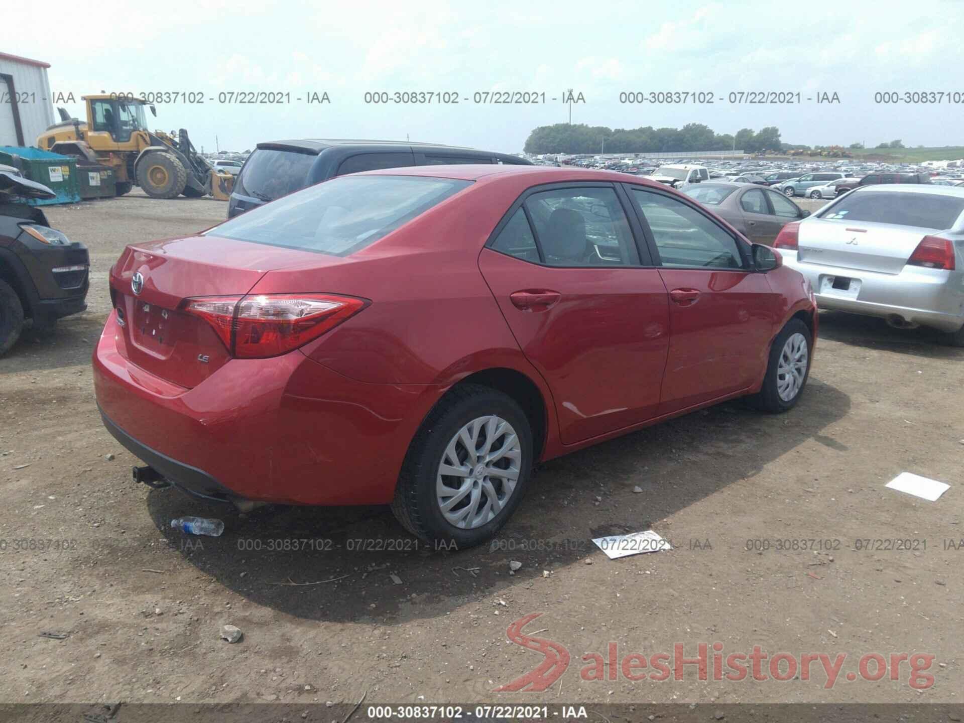 5YFBURHE7JP774142 2018 TOYOTA COROLLA