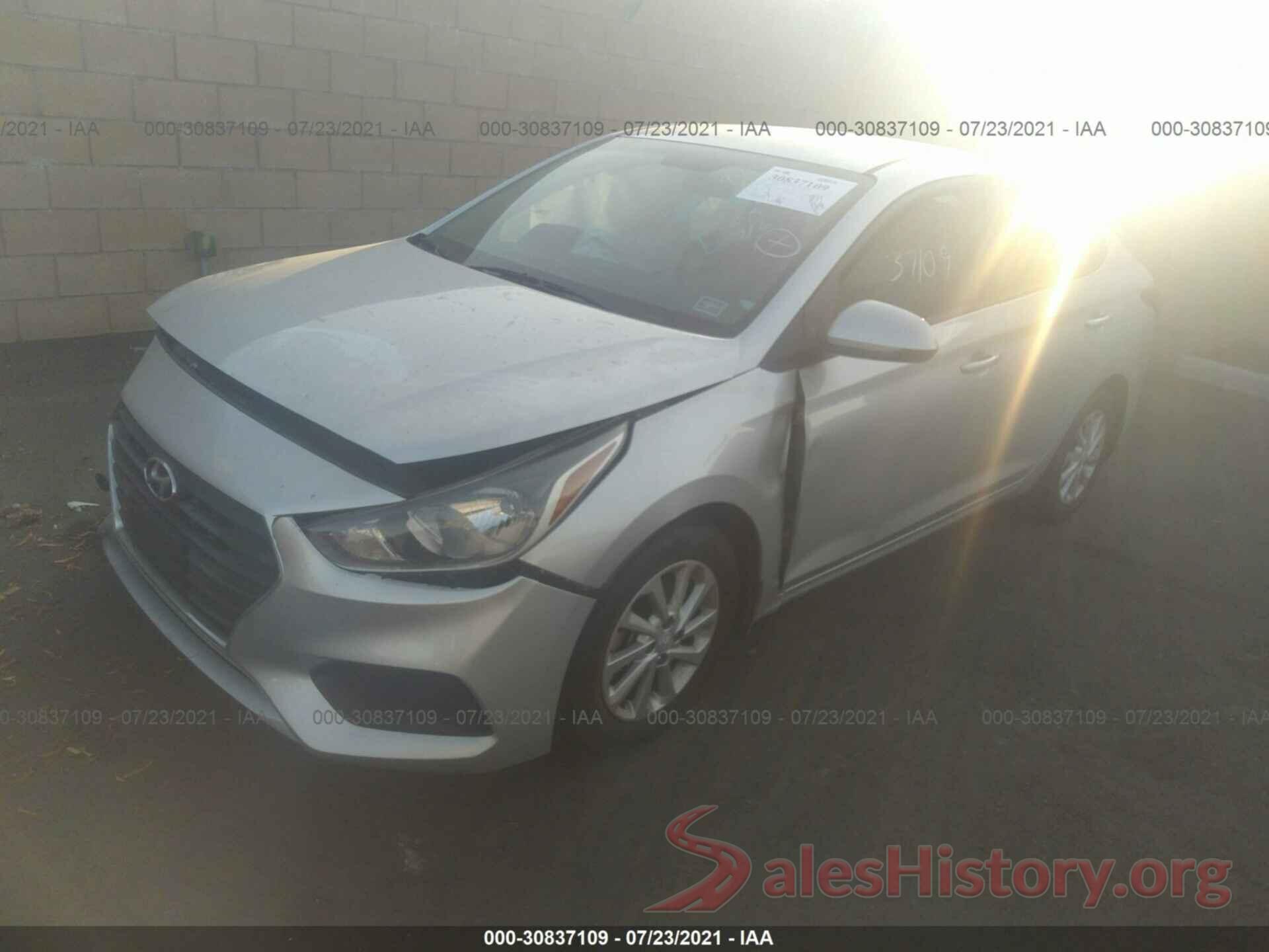 3KPC24A36JE023914 2018 HYUNDAI ACCENT